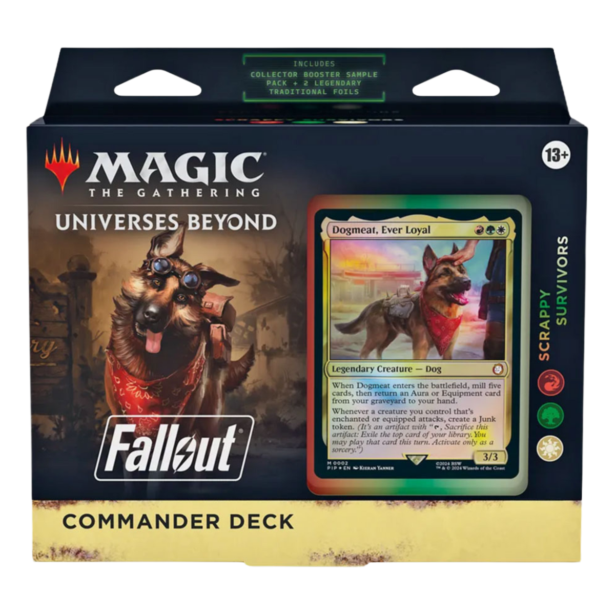 Universes Beyond: Fallout Commander Deck Scrappy Survivors (EN)