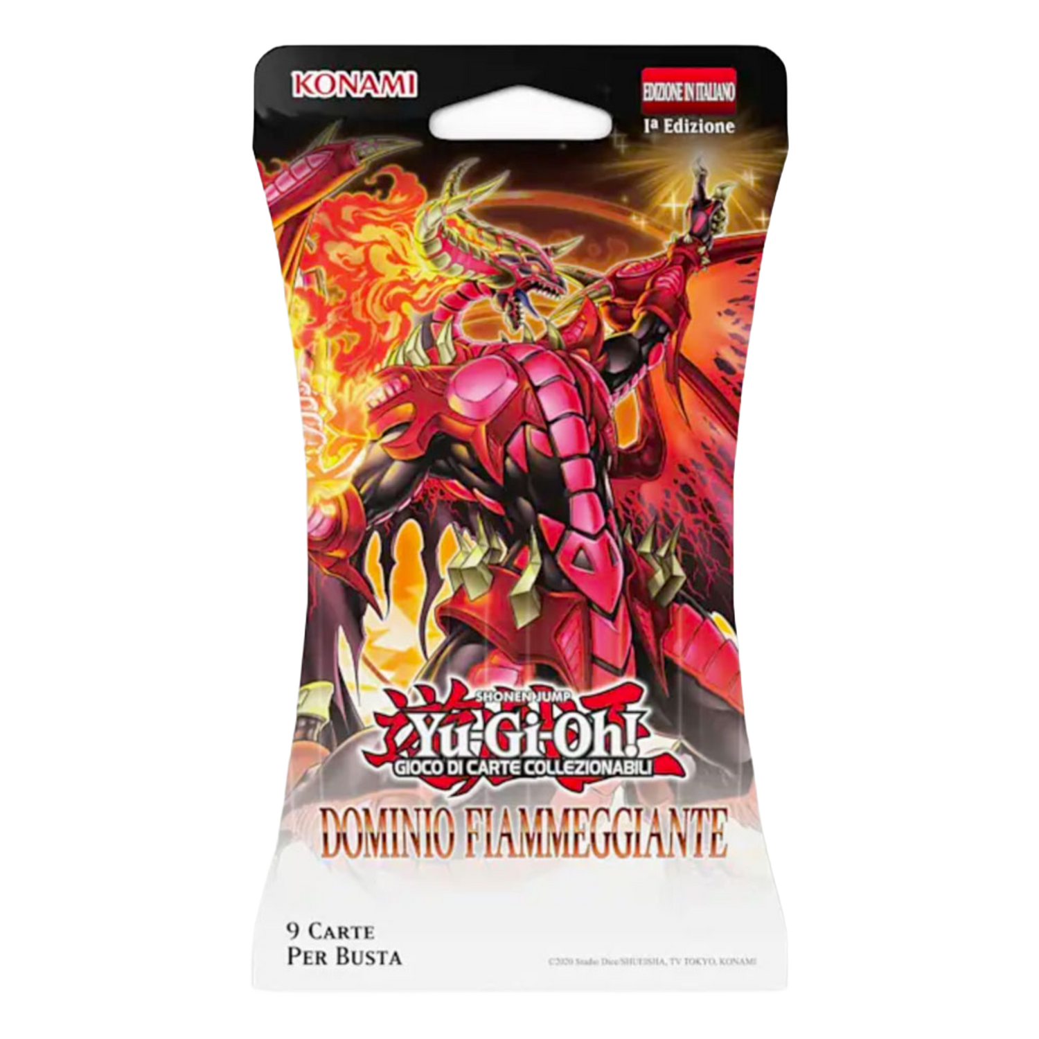 Dominio Fiammeggiante BLZD 1a Edizione Busta 9 Carte in Paper Sleeve (IT)