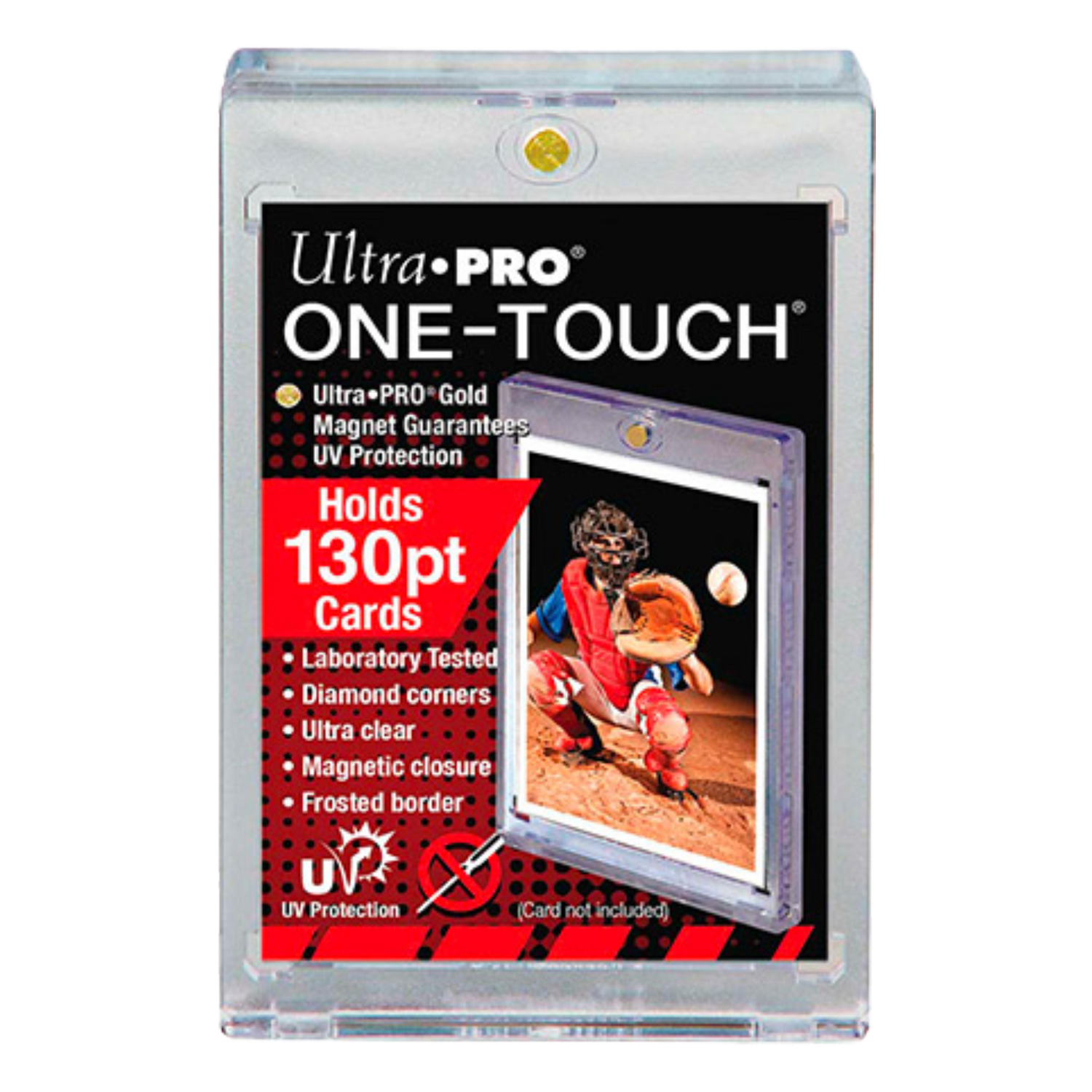 One-Touch 130 Pt Proteggi Carte Rigido con Chiusura Magnetica (EN)