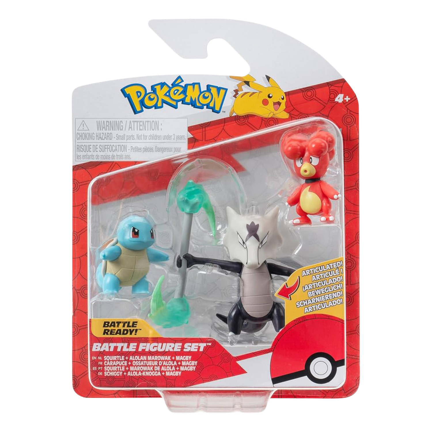 Battle Figure Set Alolan, Alolan Marowak & Magby (IT)