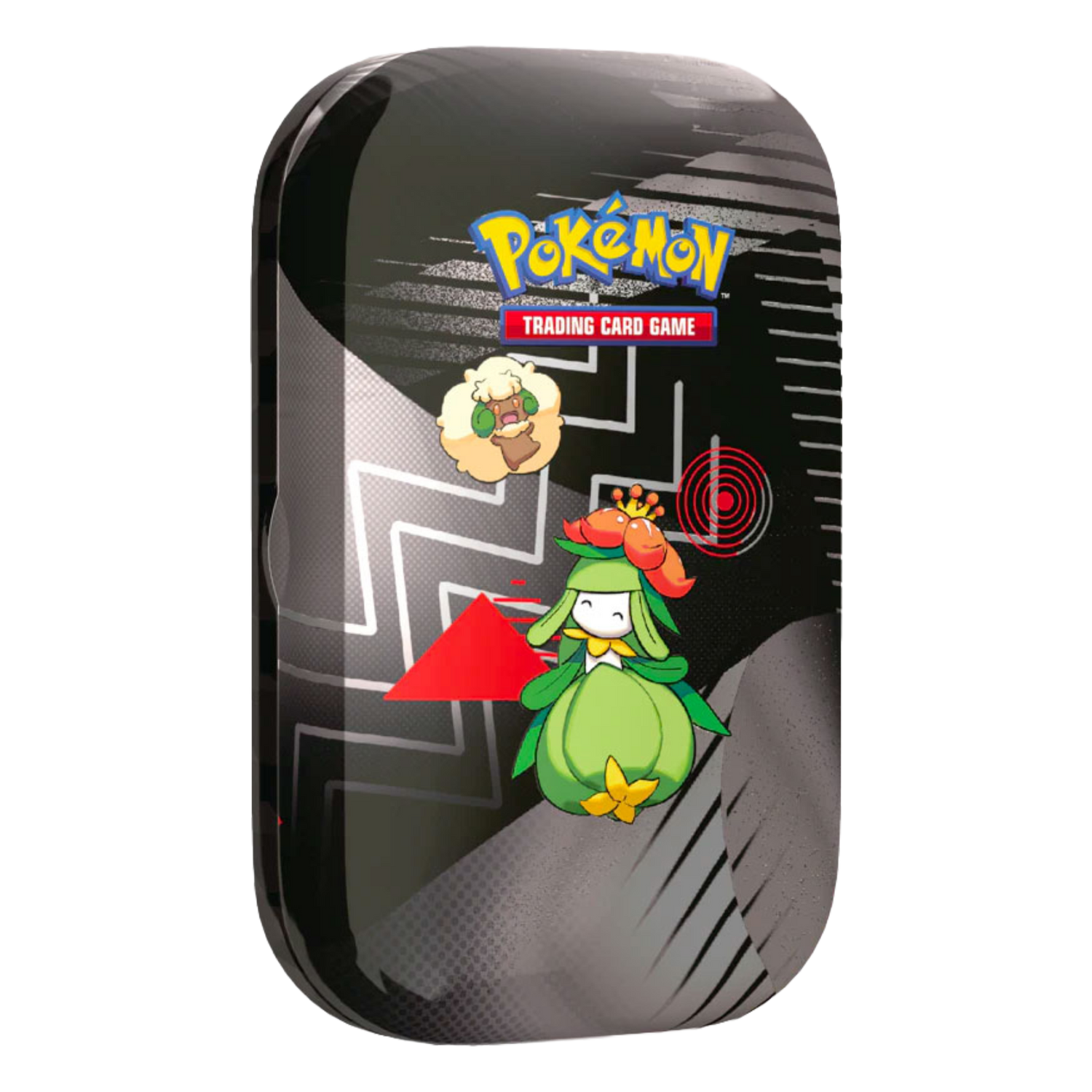 Scarlatto e Violetto Luce Nera e Fuoco Bianco BLK/WHT Mini Tin Unima Lilligant e Cottonee (IT)