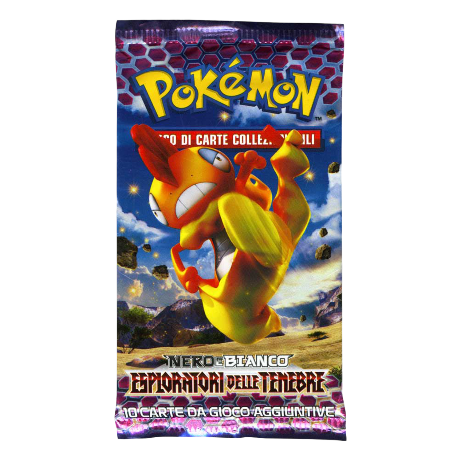 Nero e Bianco Esploratori delle Tenebre DEX Artwork Scrafty Busta 10 Carte (IT)