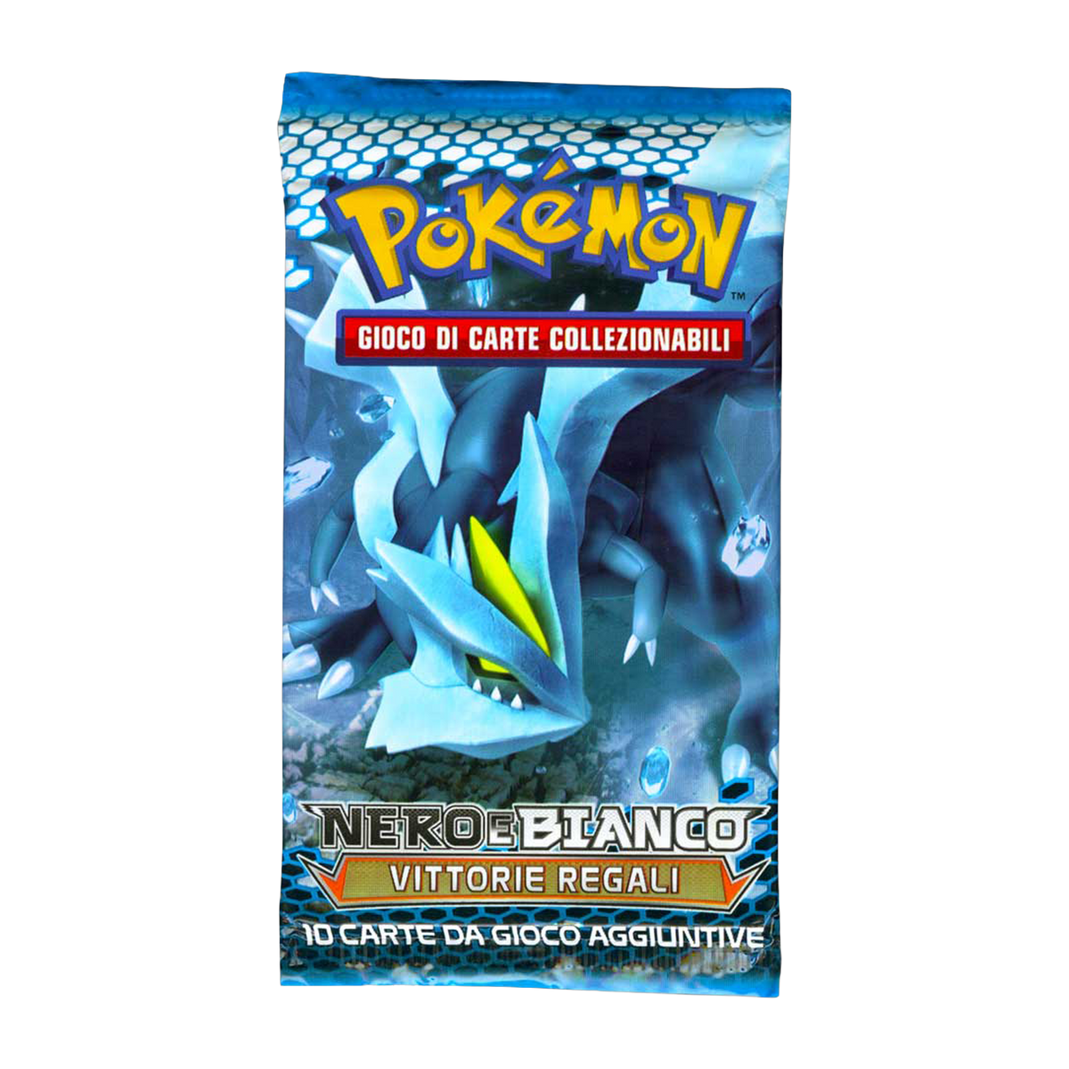 Nero e Bianco Vittorie Regali NVI Artwork Kyurem Busta 10 Carte (IT)