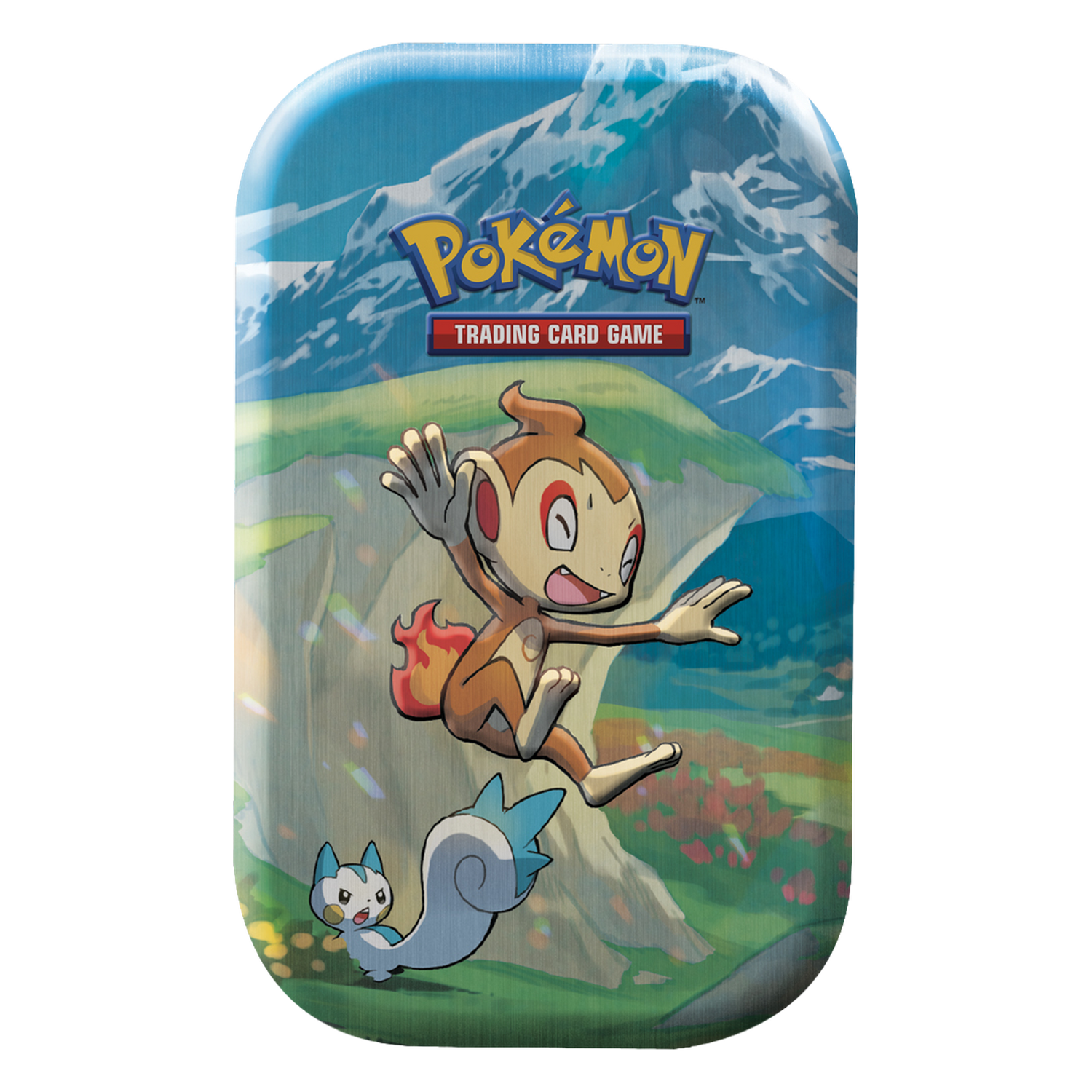 Spada e Scudo Mini Tin da Collezione Stelle di Sinnoh Chimchar e Pachirisu (IT)
