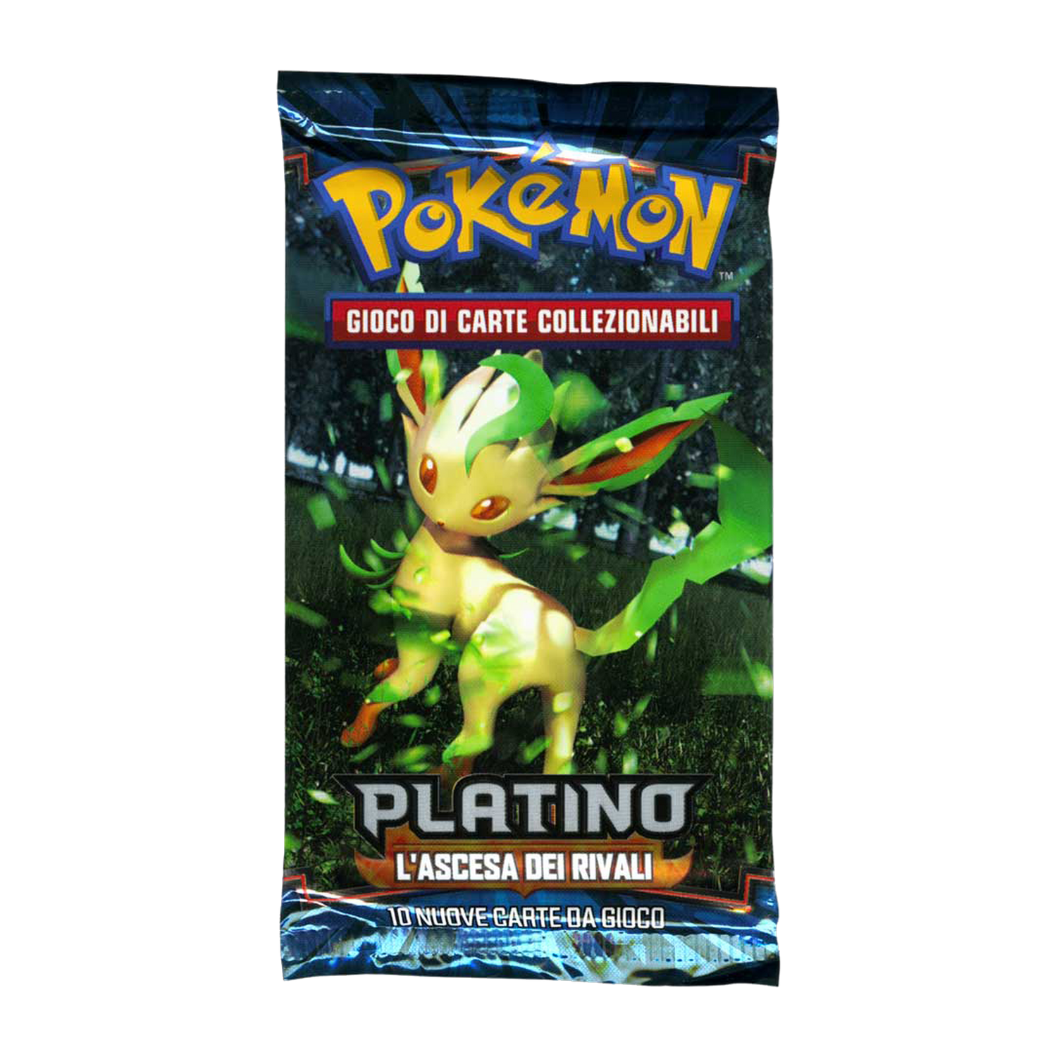 Platino L'Ascesa dei Rivali RR Artwork Leafeon Busta 10 Carte (IT)