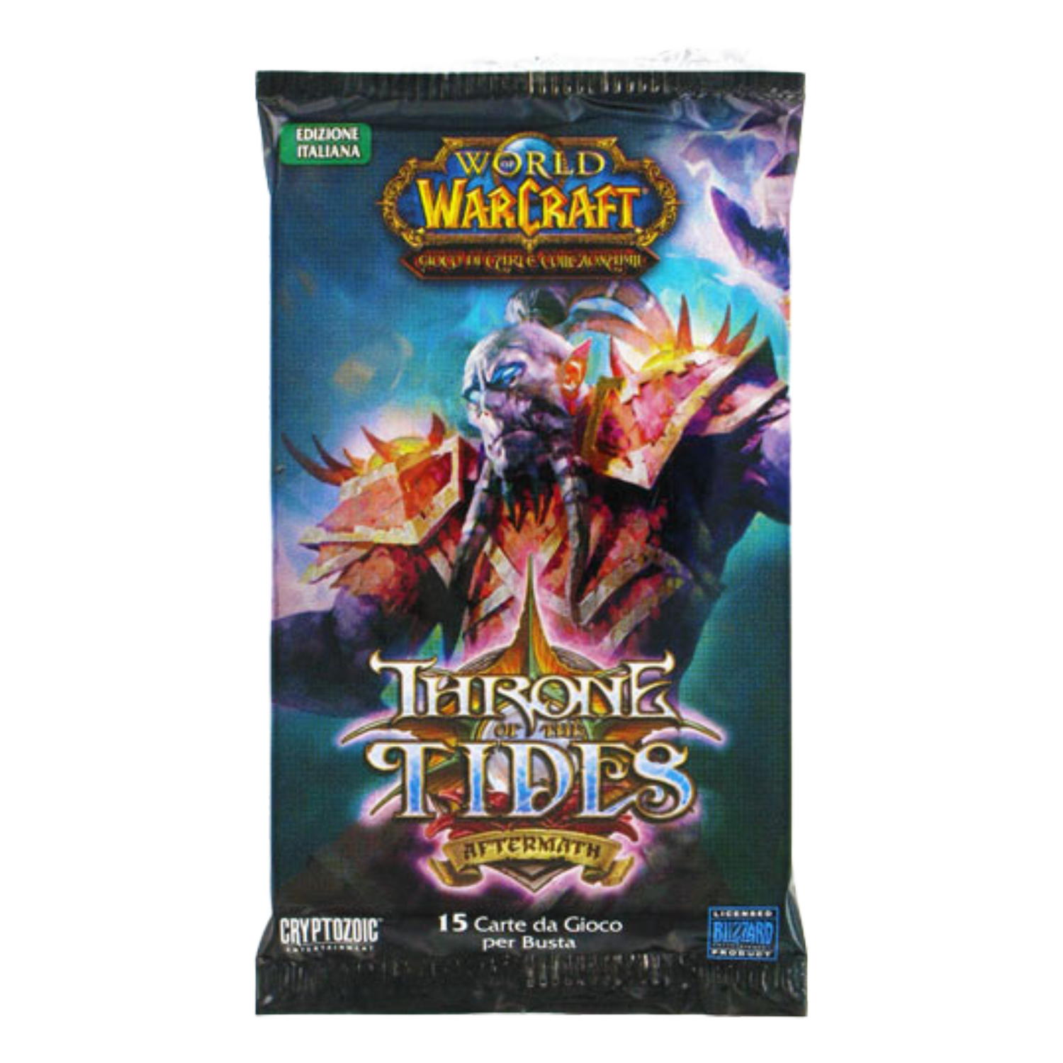 World of WarCraft Throne of the Tides Busta 15 Carte (IT)