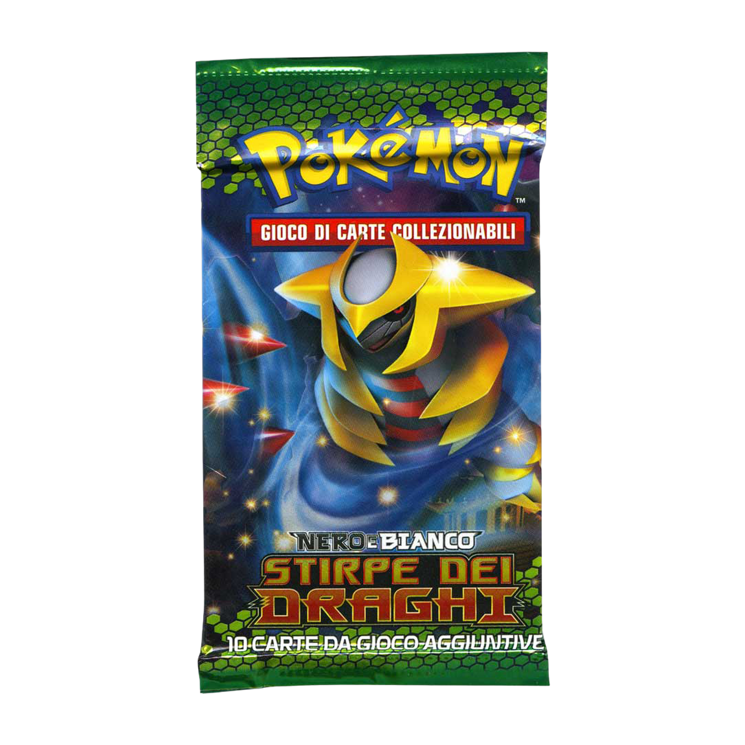 Nero e Bianco Stirpe dei Draghi DRV Artwork Giratina Busta 10 Carte (IT)