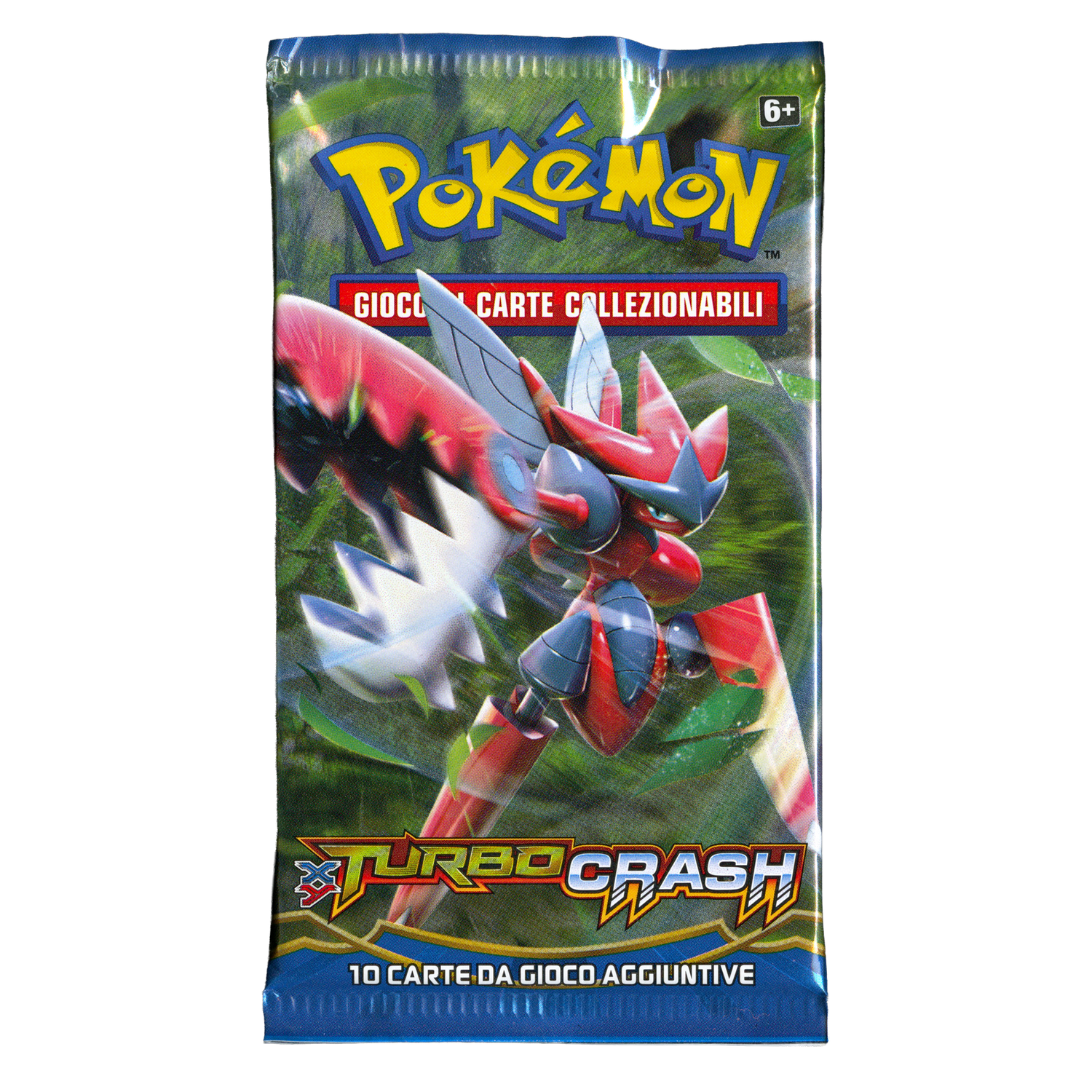 XY Turbocrash BKP Artwork Mega Scizor Busta 10 Carte (IT)