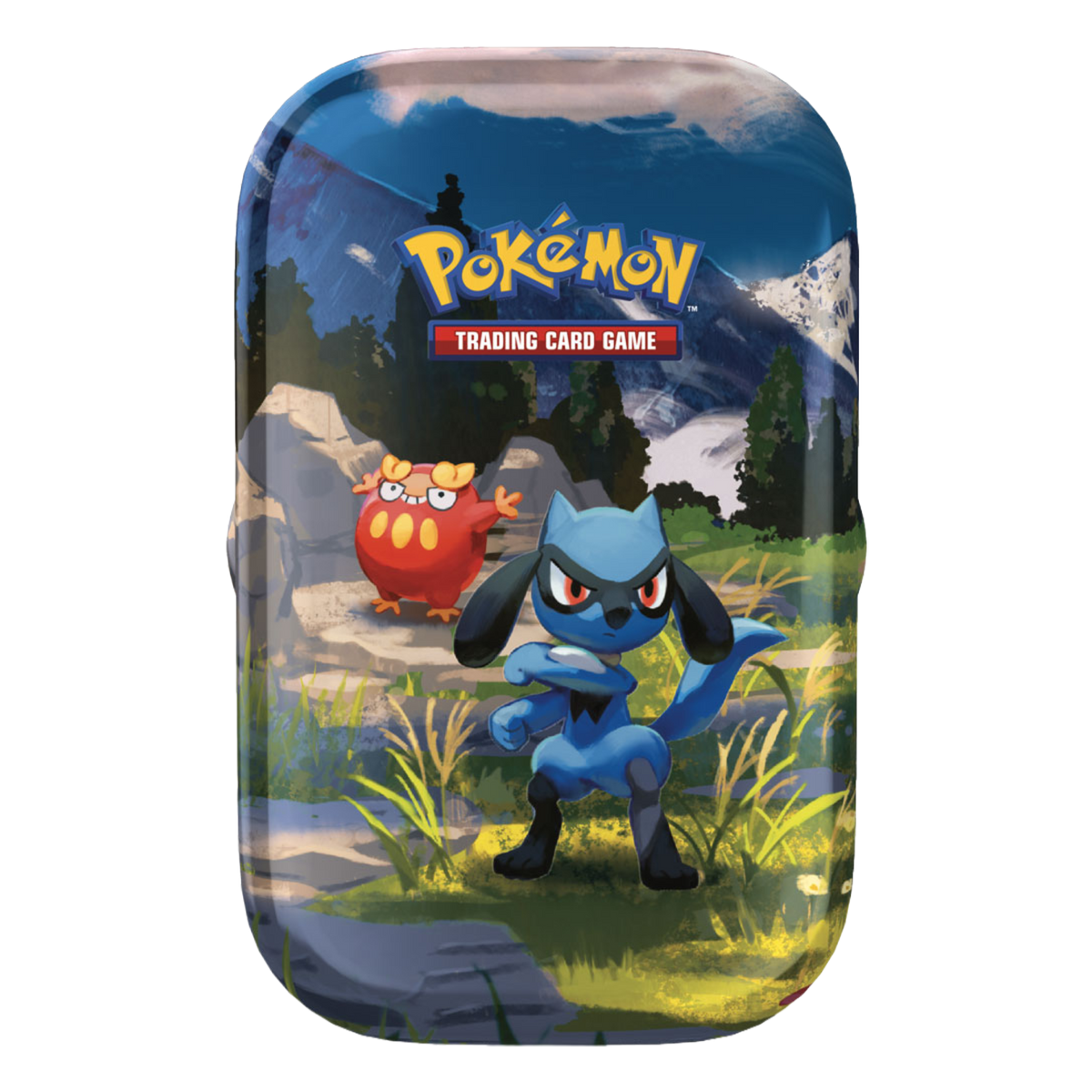 Megaevoluzione Ascesa Eroica ASC Mini Tin da Collezione Riolu e Darumaka (IT)