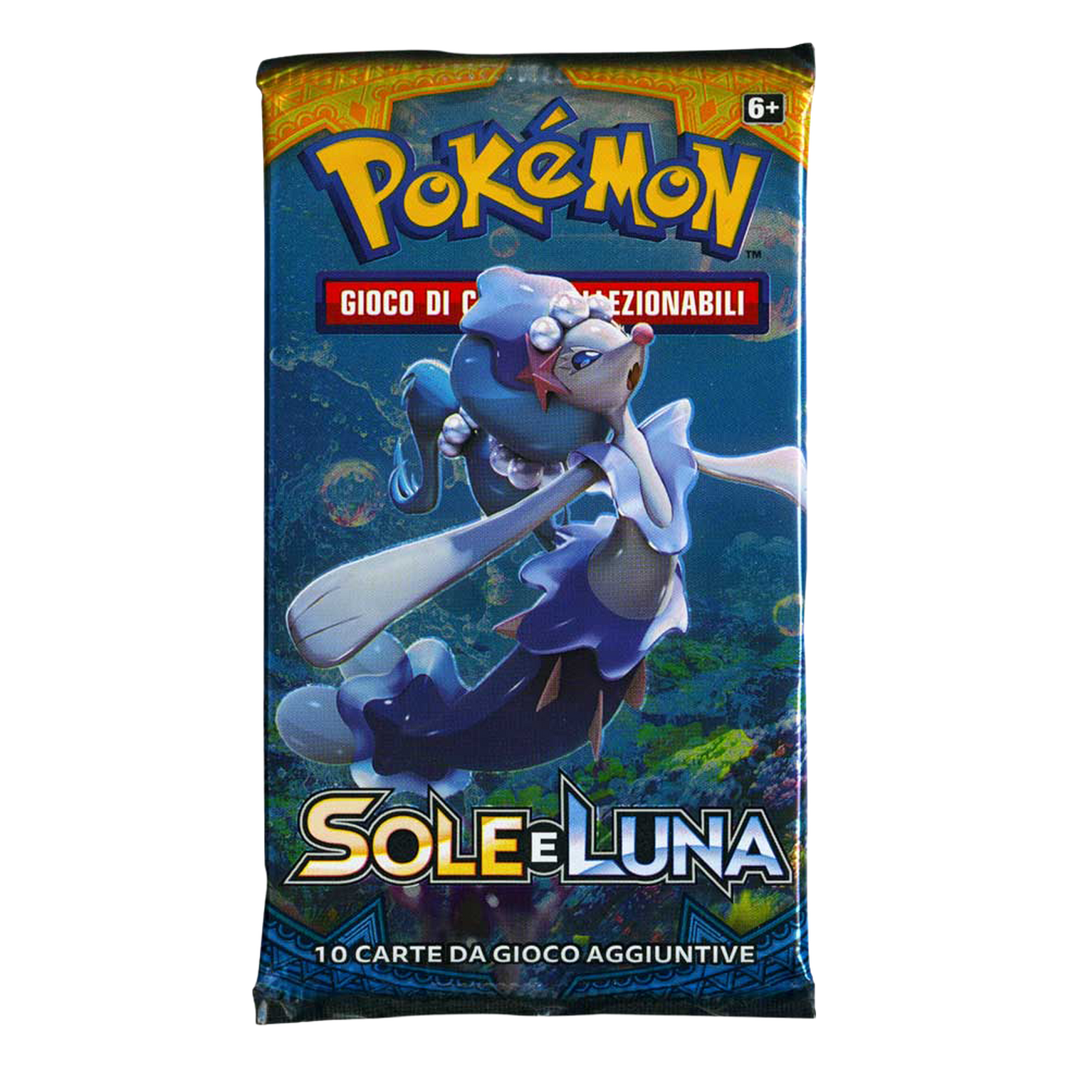 Sole e Luna SUM Artwork Primarina Busta 10 Carte (IT)