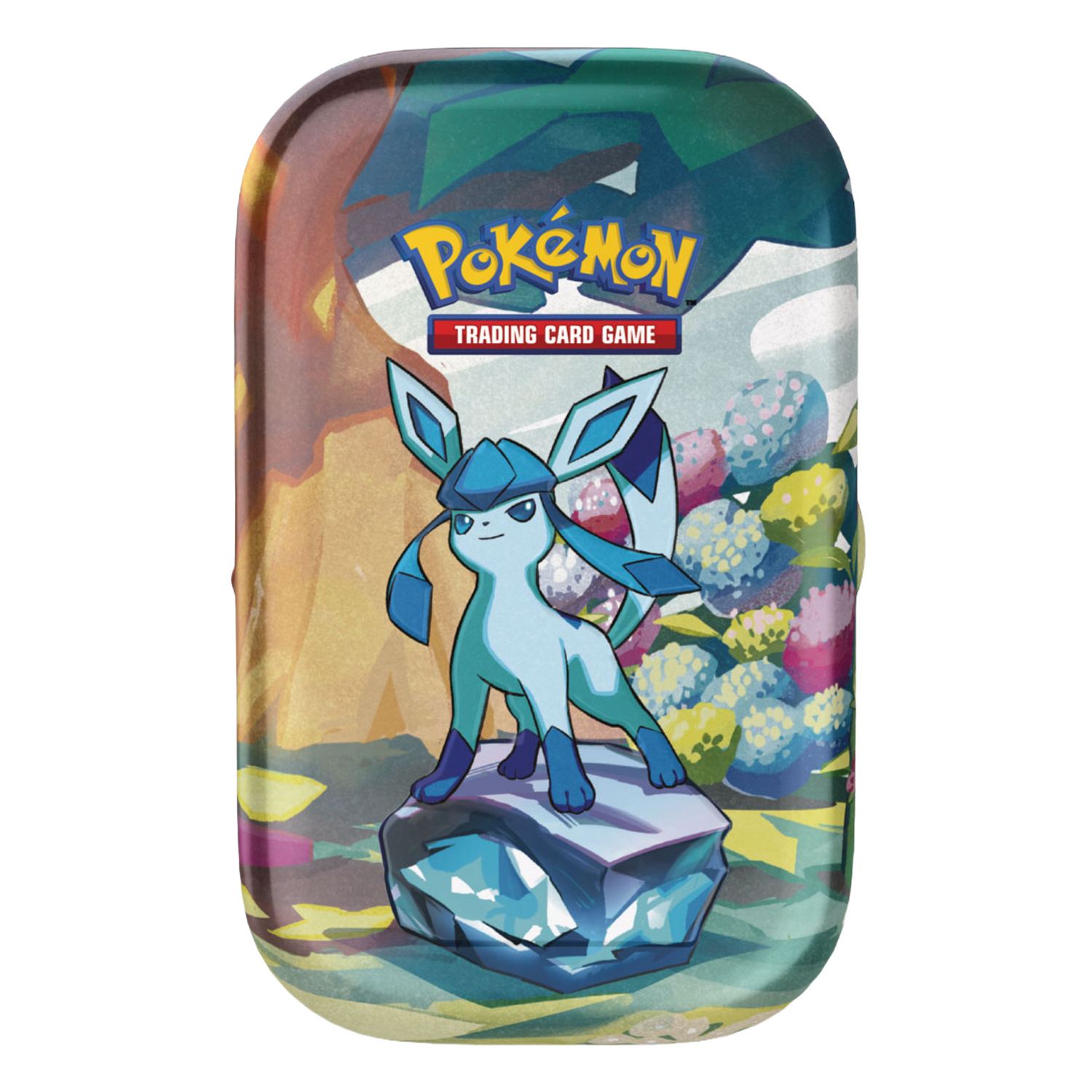 Scarlatto e Violetto Evoluzioni Prismatiche PRE Mini Tin da Collezione Glaceon (IT)