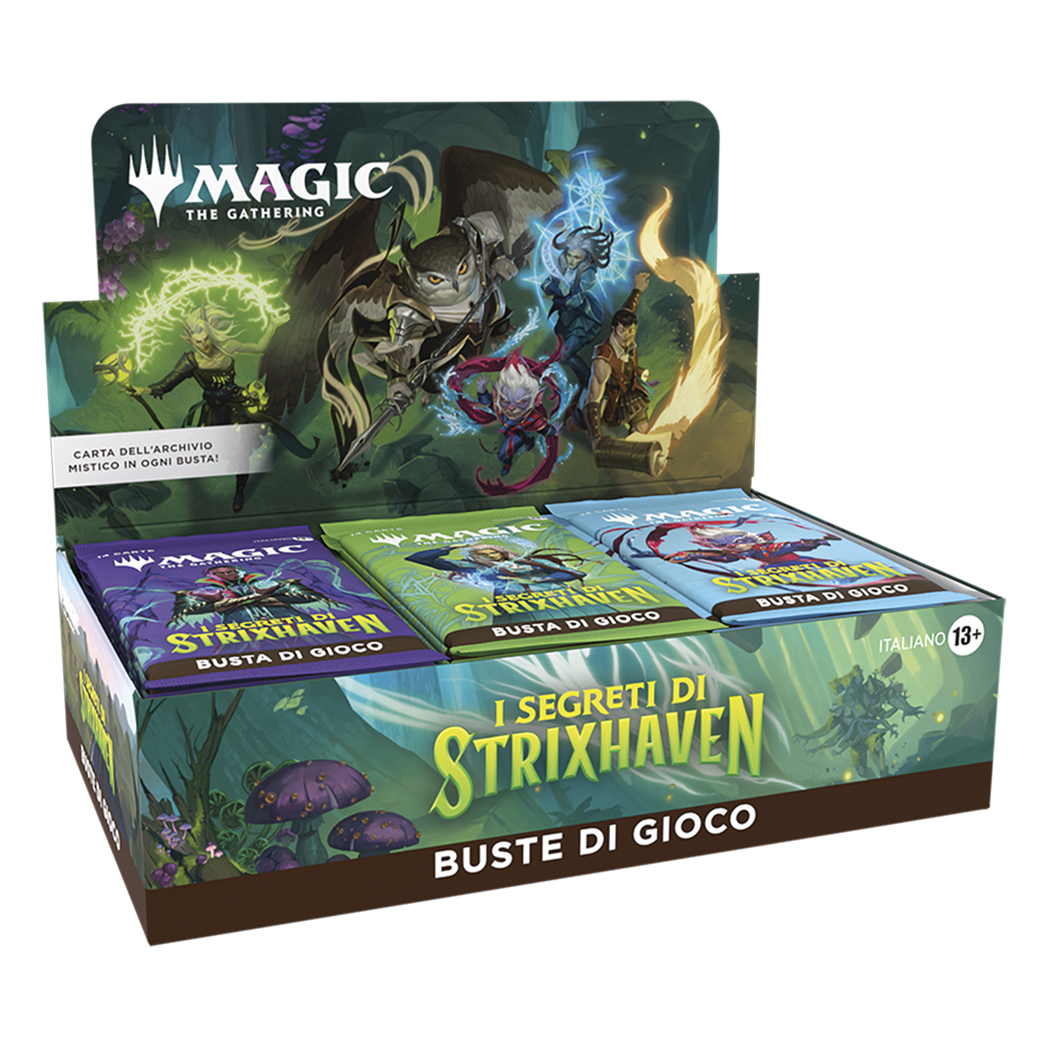 I Segreti di Strixhaven Buste di Gioco Display 30 Buste (IT)