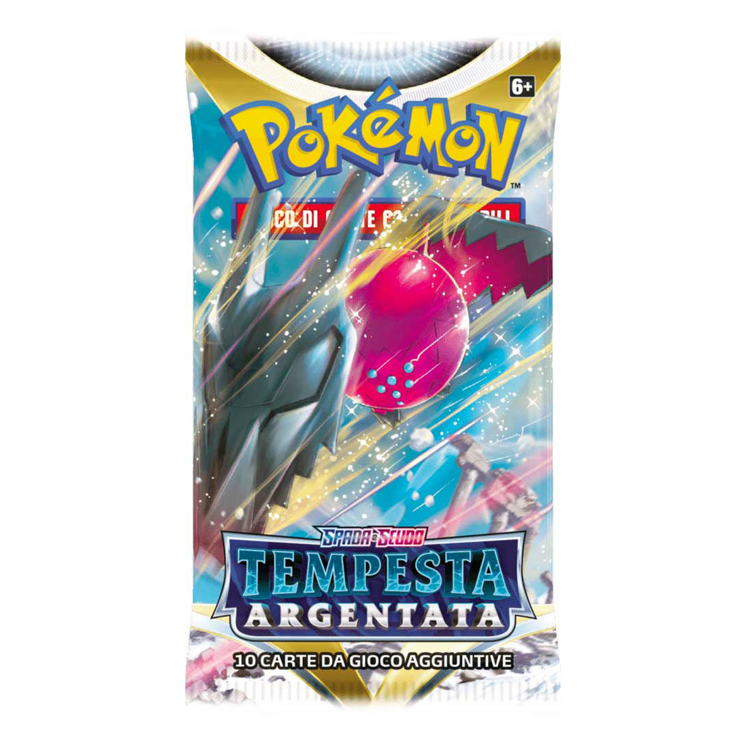 Spada e Scudo Tempesta Argentata SIT Artwork Regidrago Busta 10 Carte (IT)