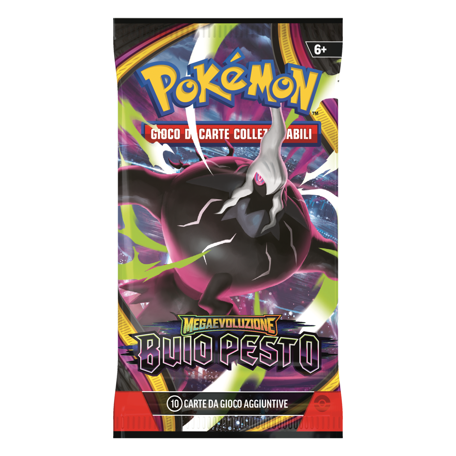 Megaevoluzione Buio Pesto PBL Artwork Mega Darkrai Busta 10 Carte (IT)