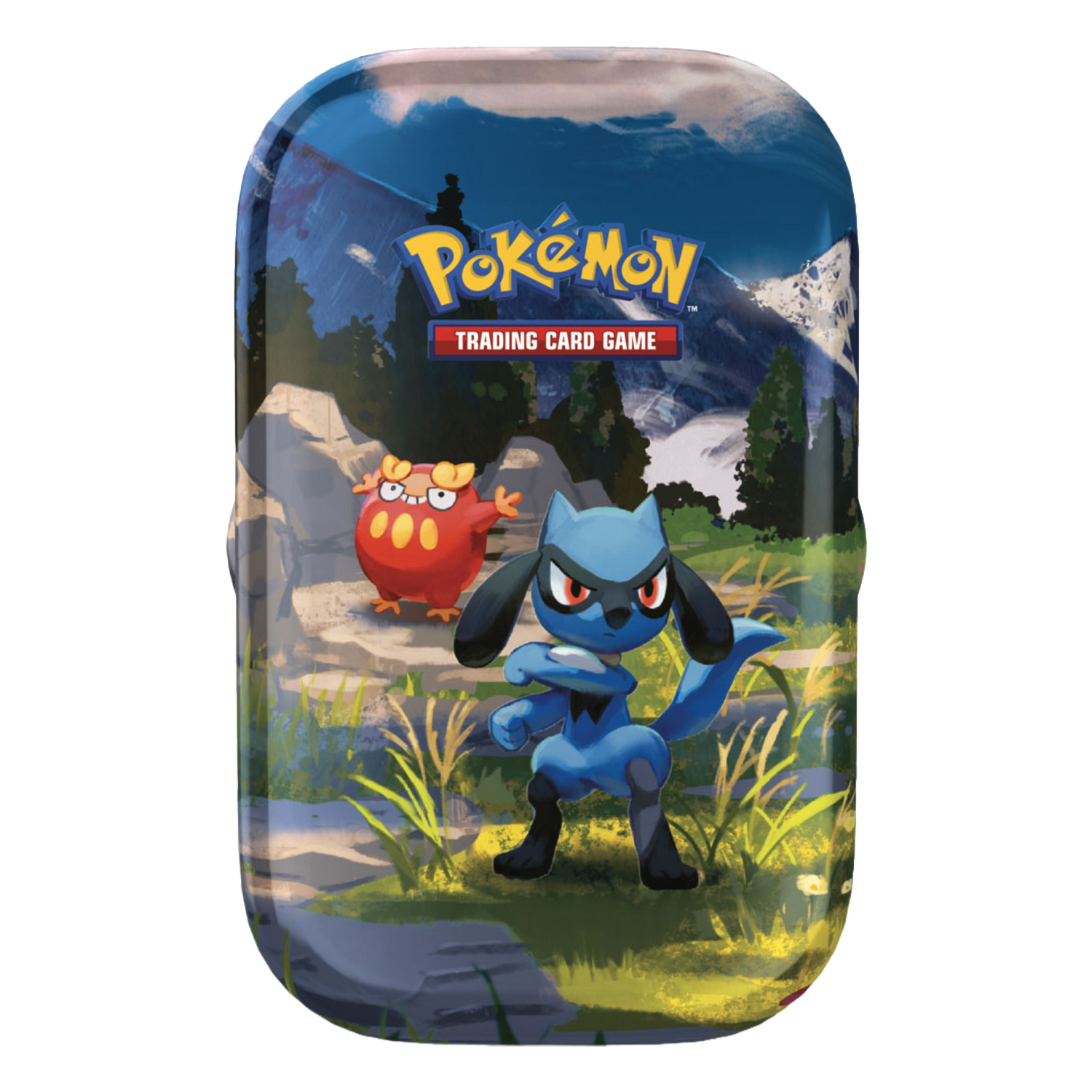Megaevoluzione Ascesa Eroica ASC Mini Tin da Collezione Riolu e Darumaka (IT)