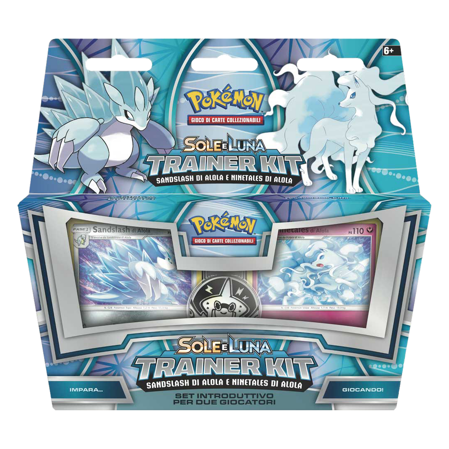 Sole e Luna Trainer Kit TK11 Sandslash di Alola e Ninetales di Alola (IT)