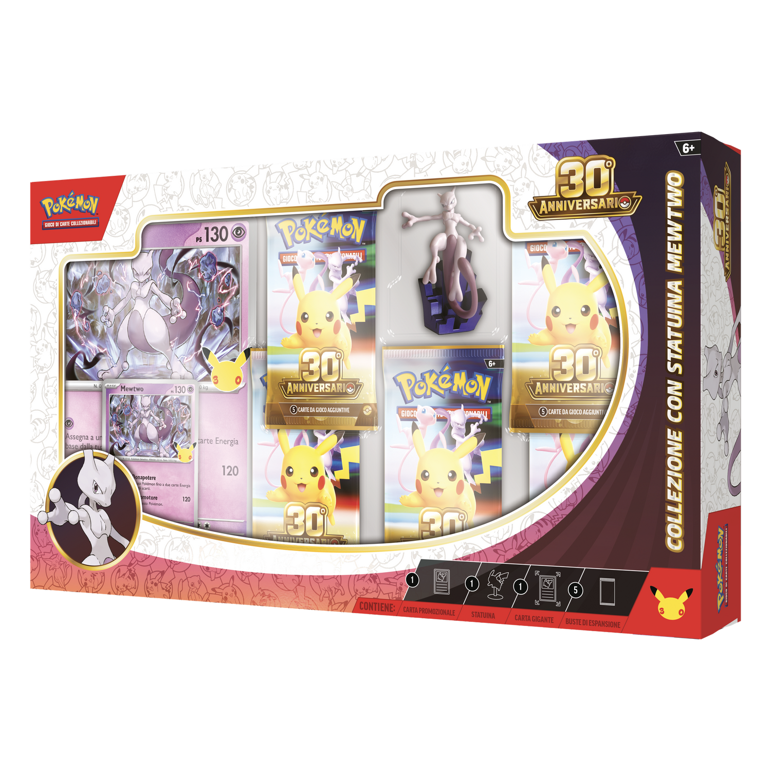 30esimo Anniversario Collezione con Statuina Mewtwo (IT)