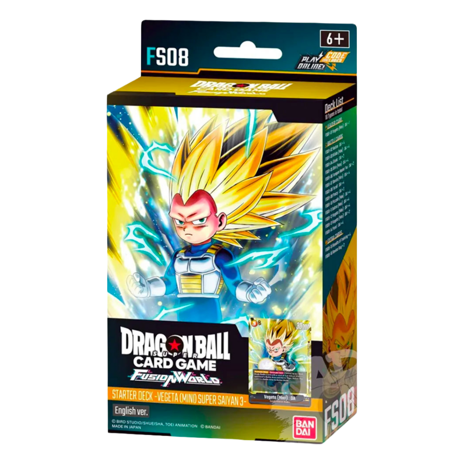 Vegeta (Mini) Super Saiyan 3 FS08 Starter Deck (EN)