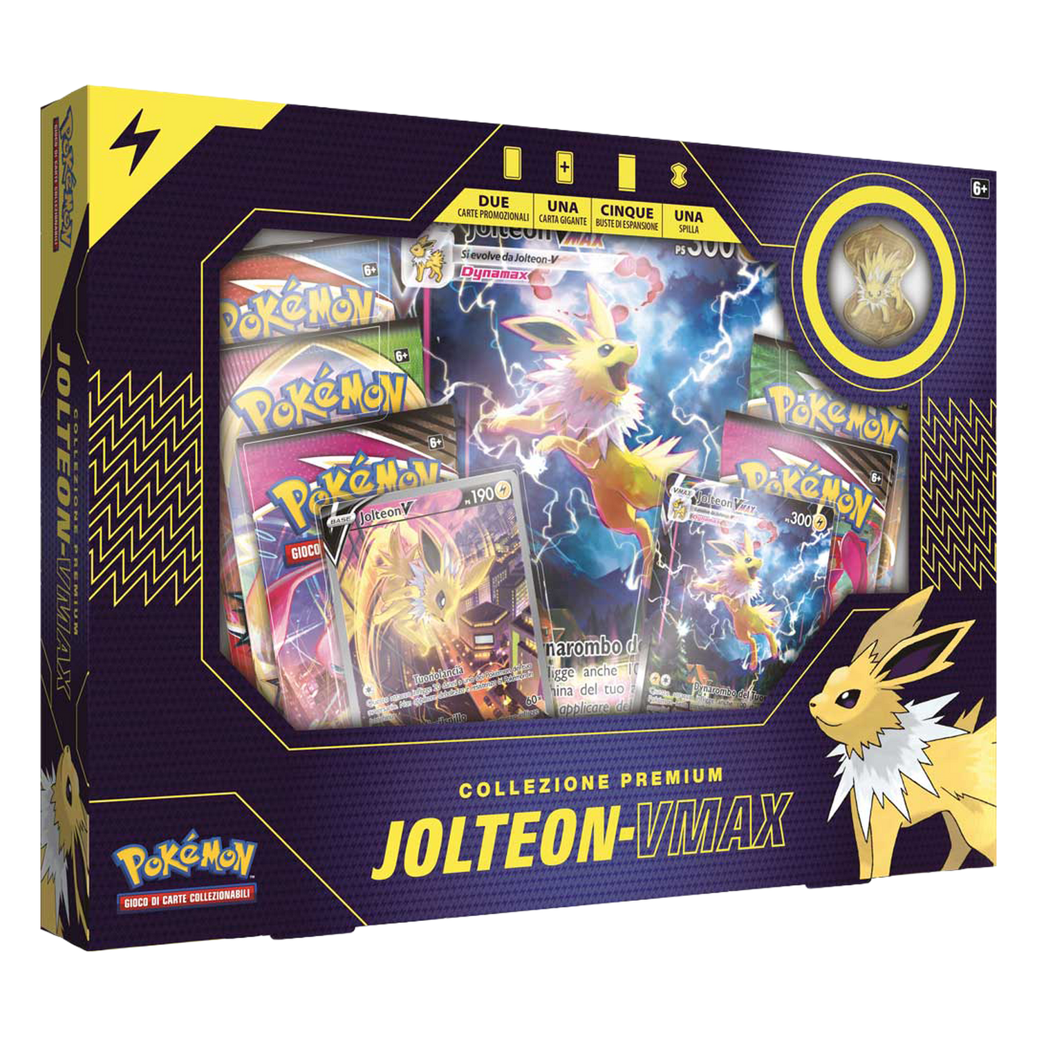 Spada e Scudo Collezione Premium Jolteon VMAX (IT)