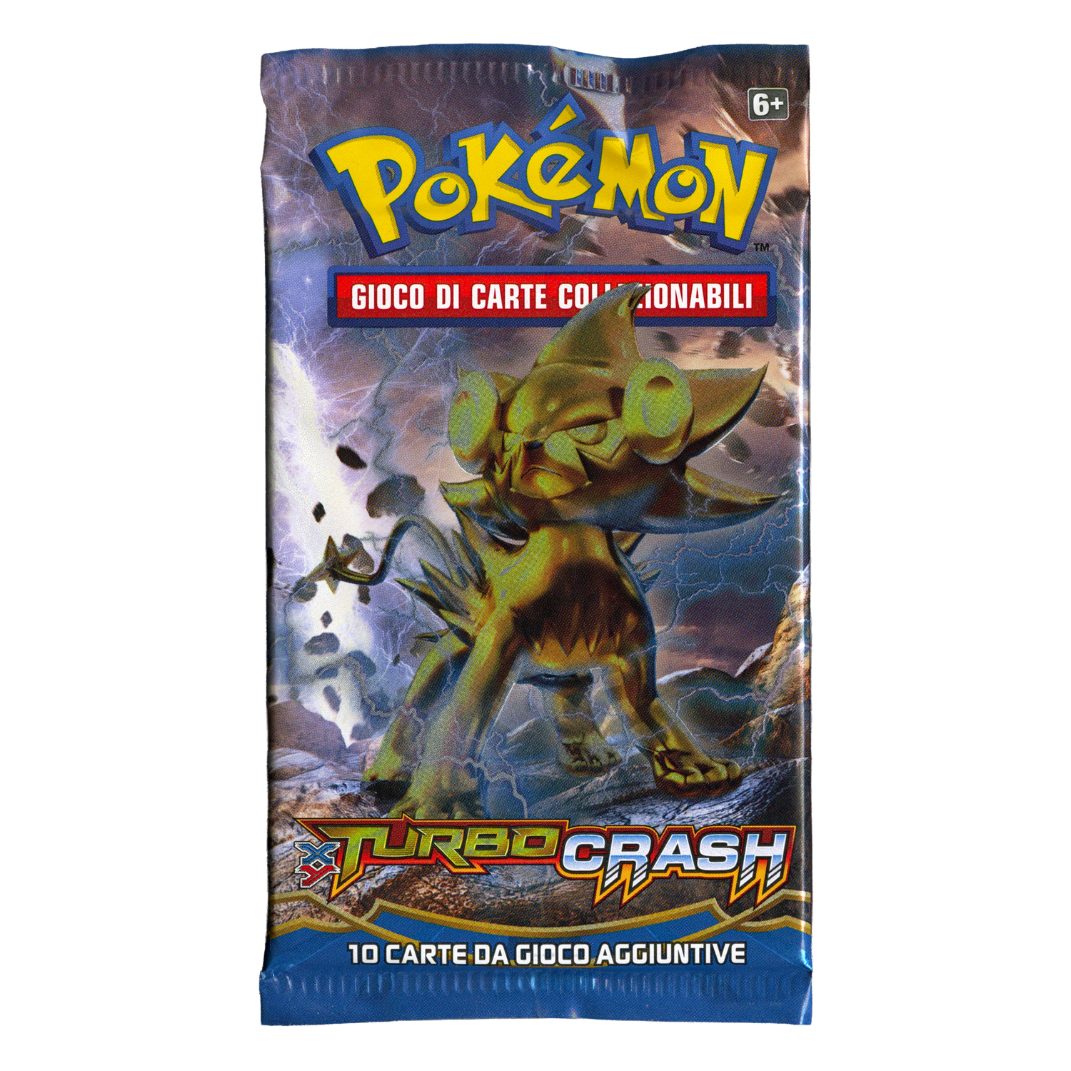 XY Turbocrash BKP Artwork Luxray Busta 10 Carte (IT)