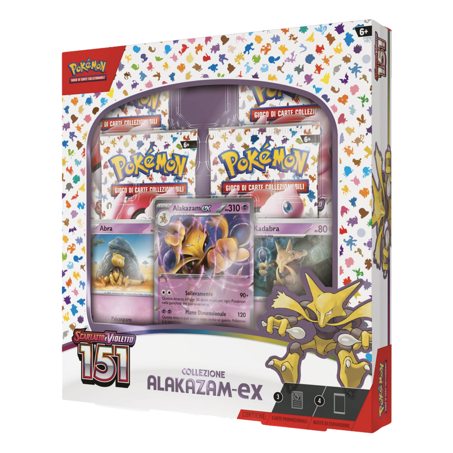 Scarlatto e Violetto 151 MEW Collezione Alakazam ex (IT)