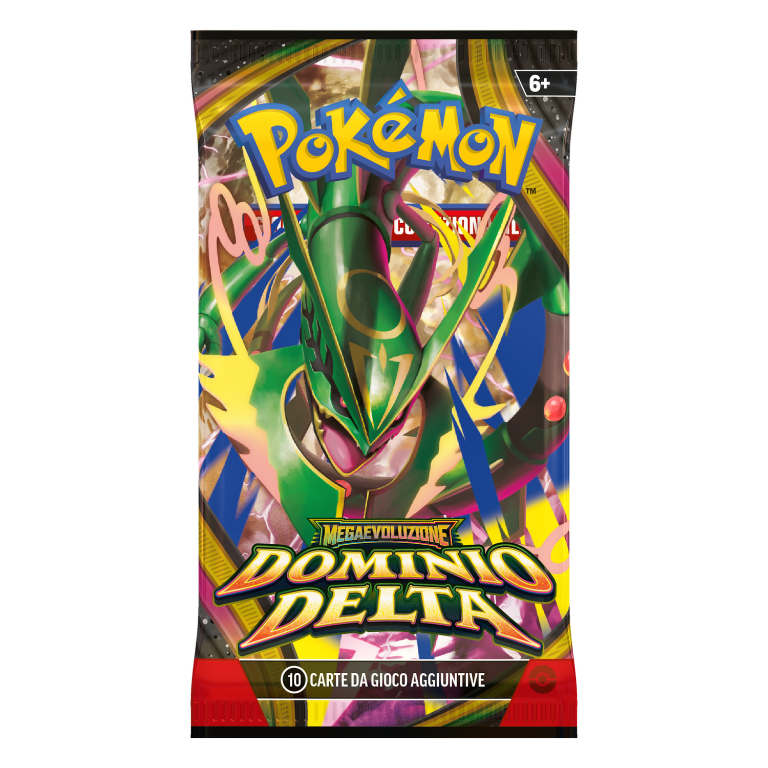 Megaevoluzione Dominio Delta Artwork Mega Rayquaza Busta 10 Carte (IT)