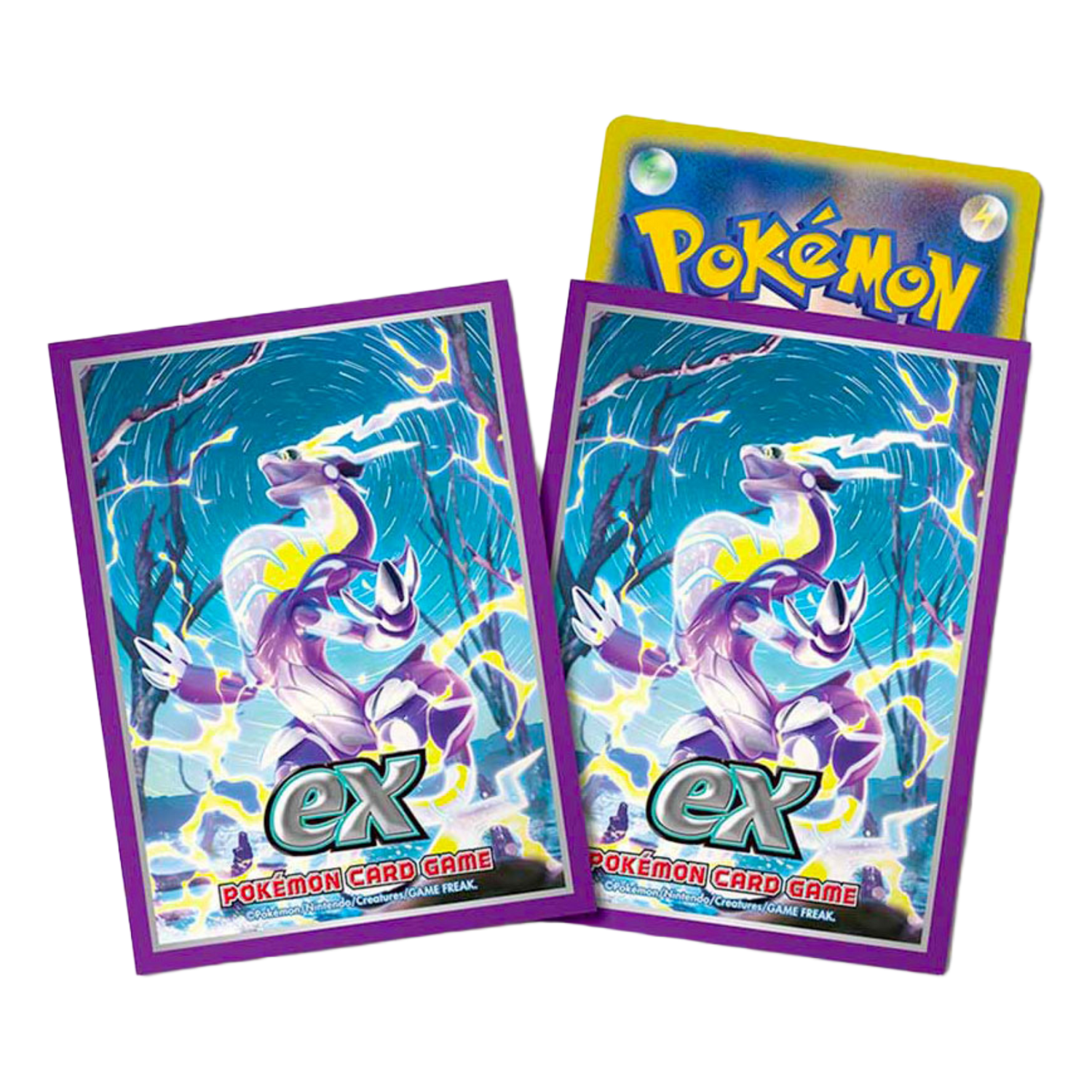 64 Proteggi Carte Standard SCartel & Violet Miraidon (JP)