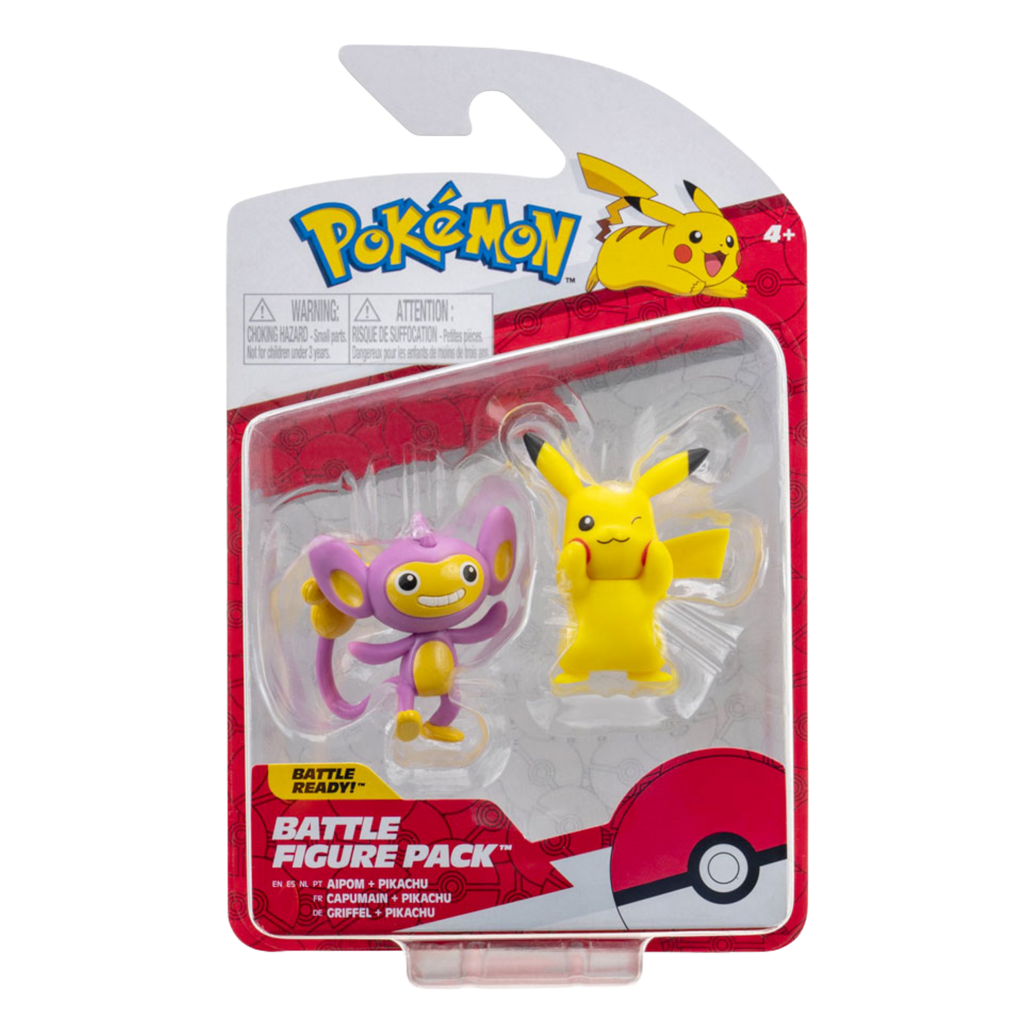 Battle Figure Pack Pikachu & Aipom (IT)