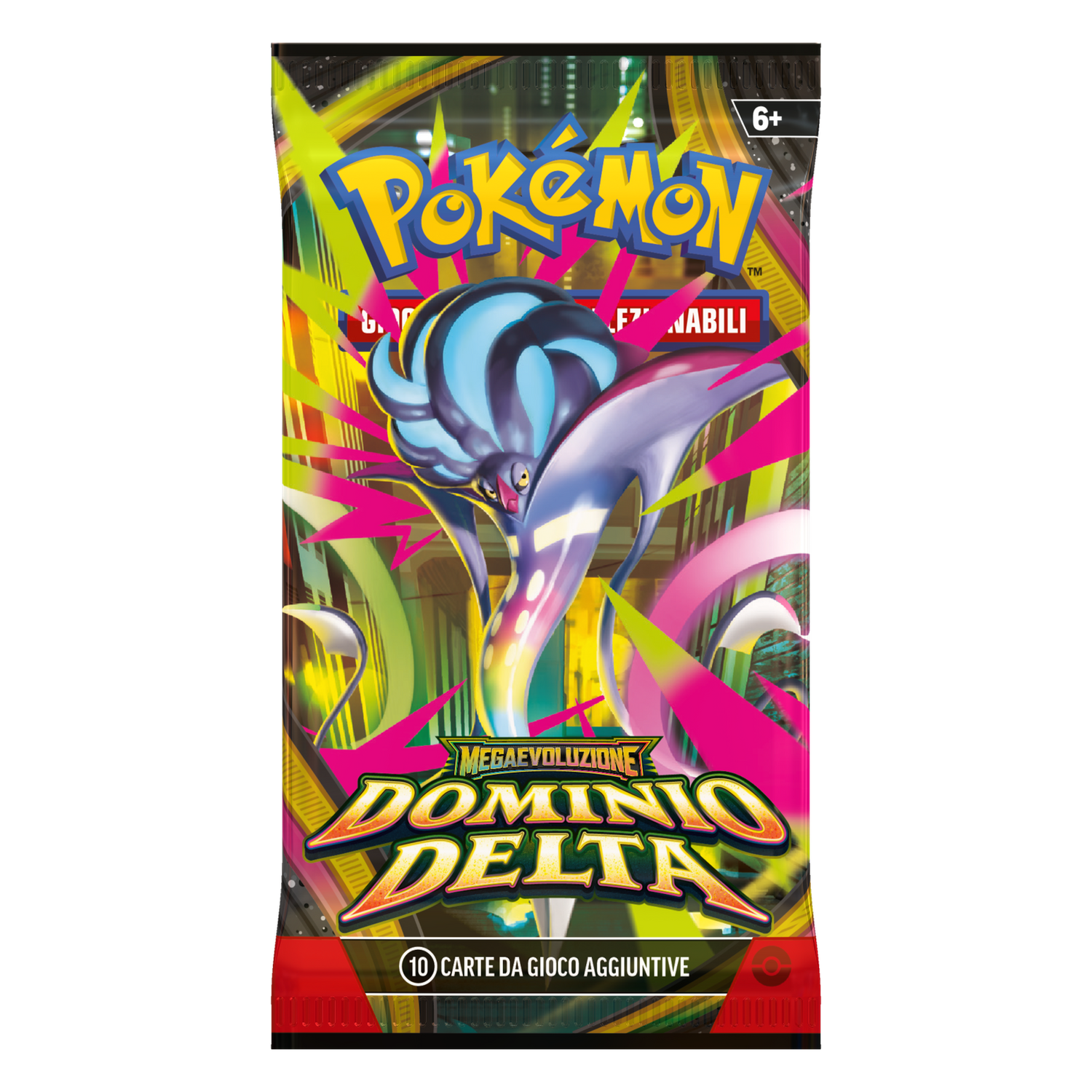 Megaevoluzione Dominio Delta Artwork Mega Malamar Busta 10 Carte (IT)