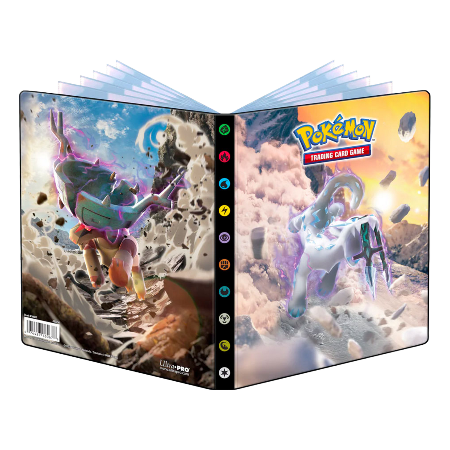 Portfolio 4 Tasche 12 Pagine Scarlatto e Violetto Evoluzioni a Paldea (EN)