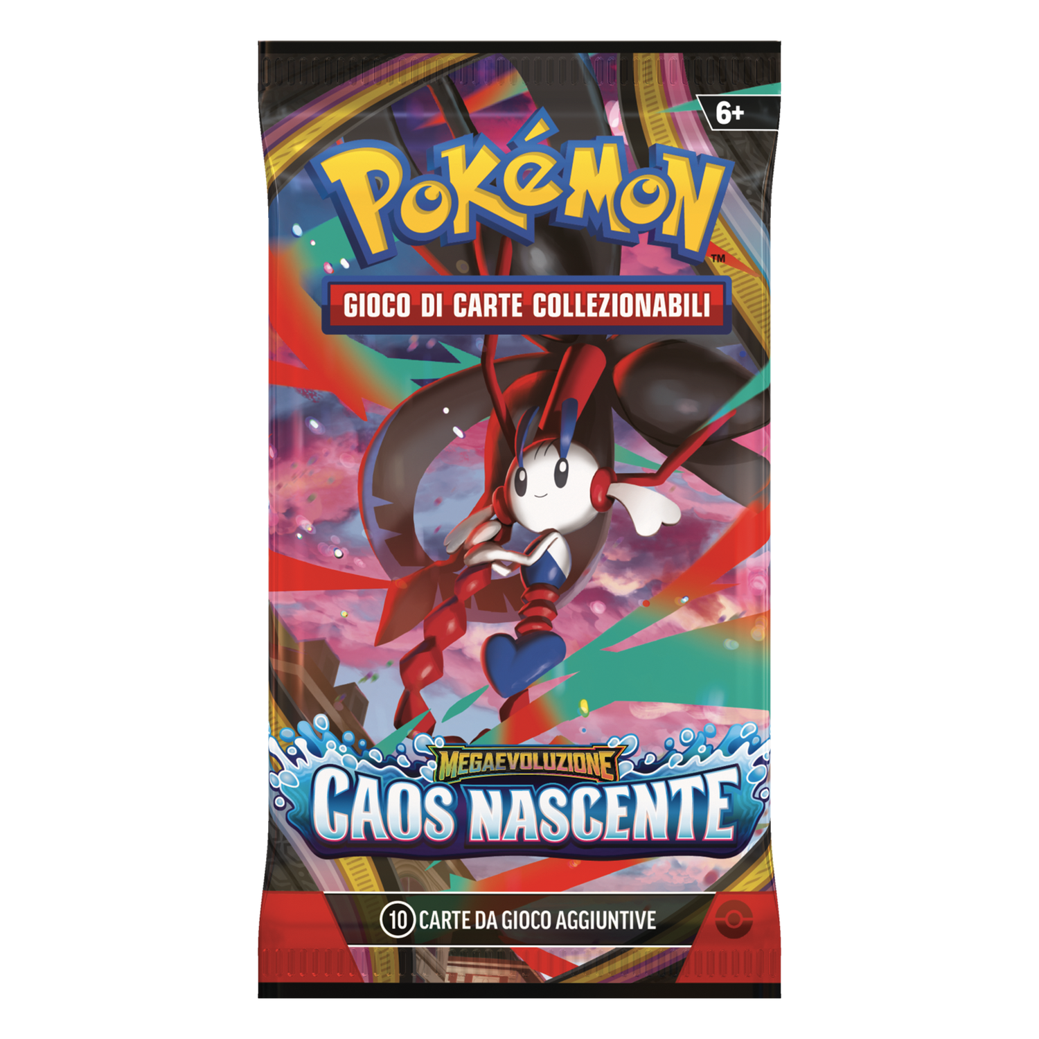 Megaevoluzione Caos Nascente CRI Artwork Mega Floette Busta 10 Carte (IT)