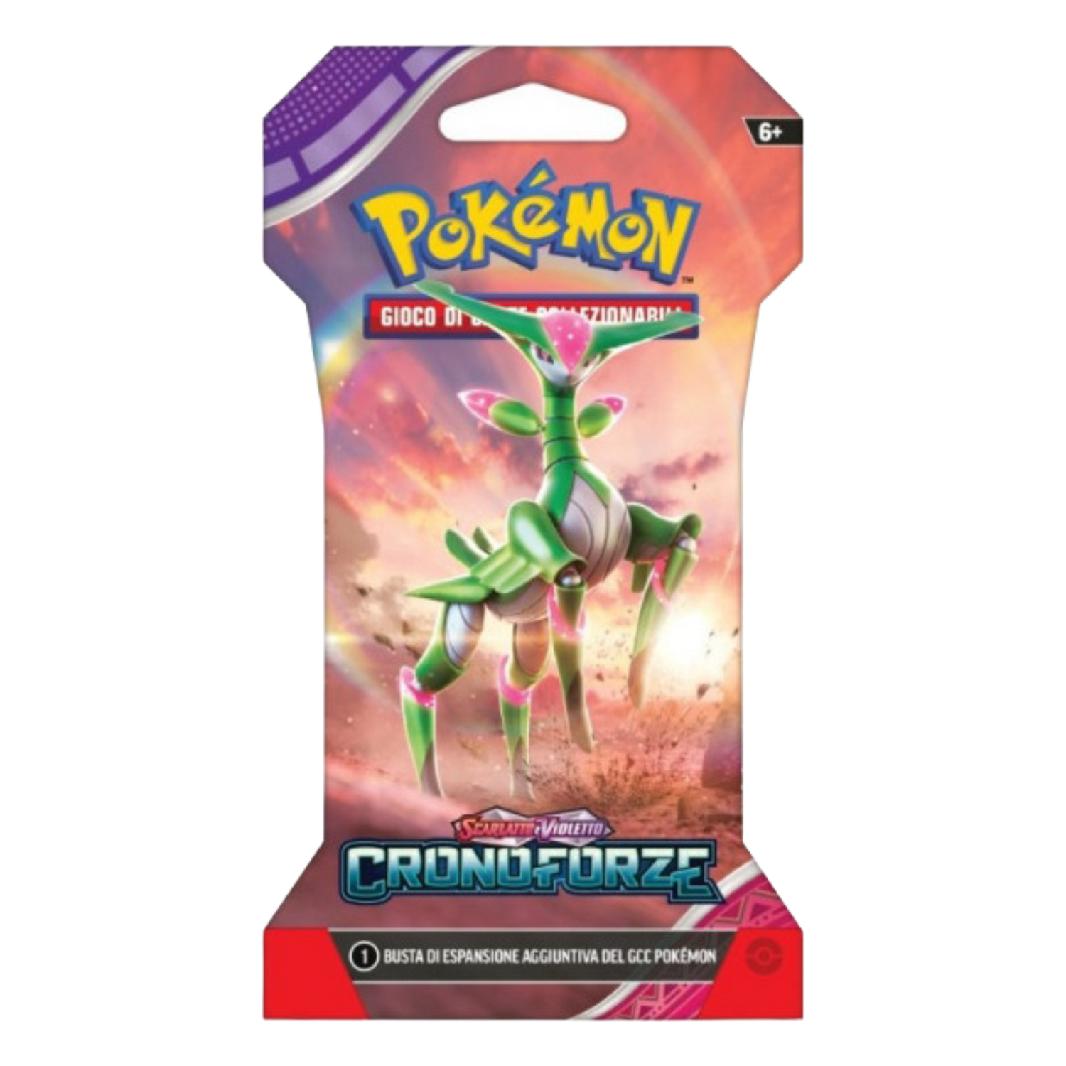 Scarlatto e Violetto Cronoforze TEF Busta 10 Carte in Paper Sleeve (IT)