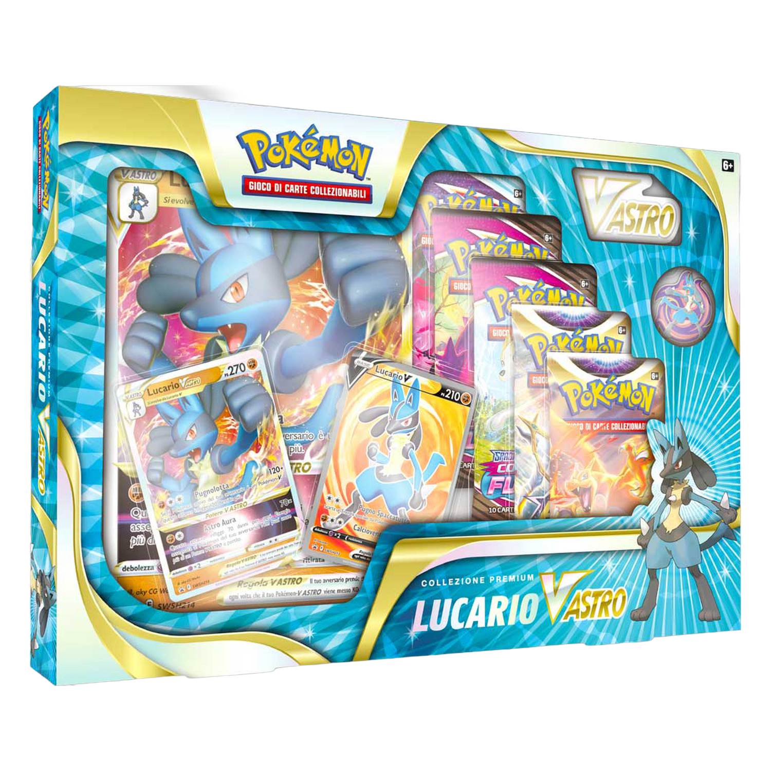 Spada e Scudo Collezione Premium Lucario V Astro (IT)