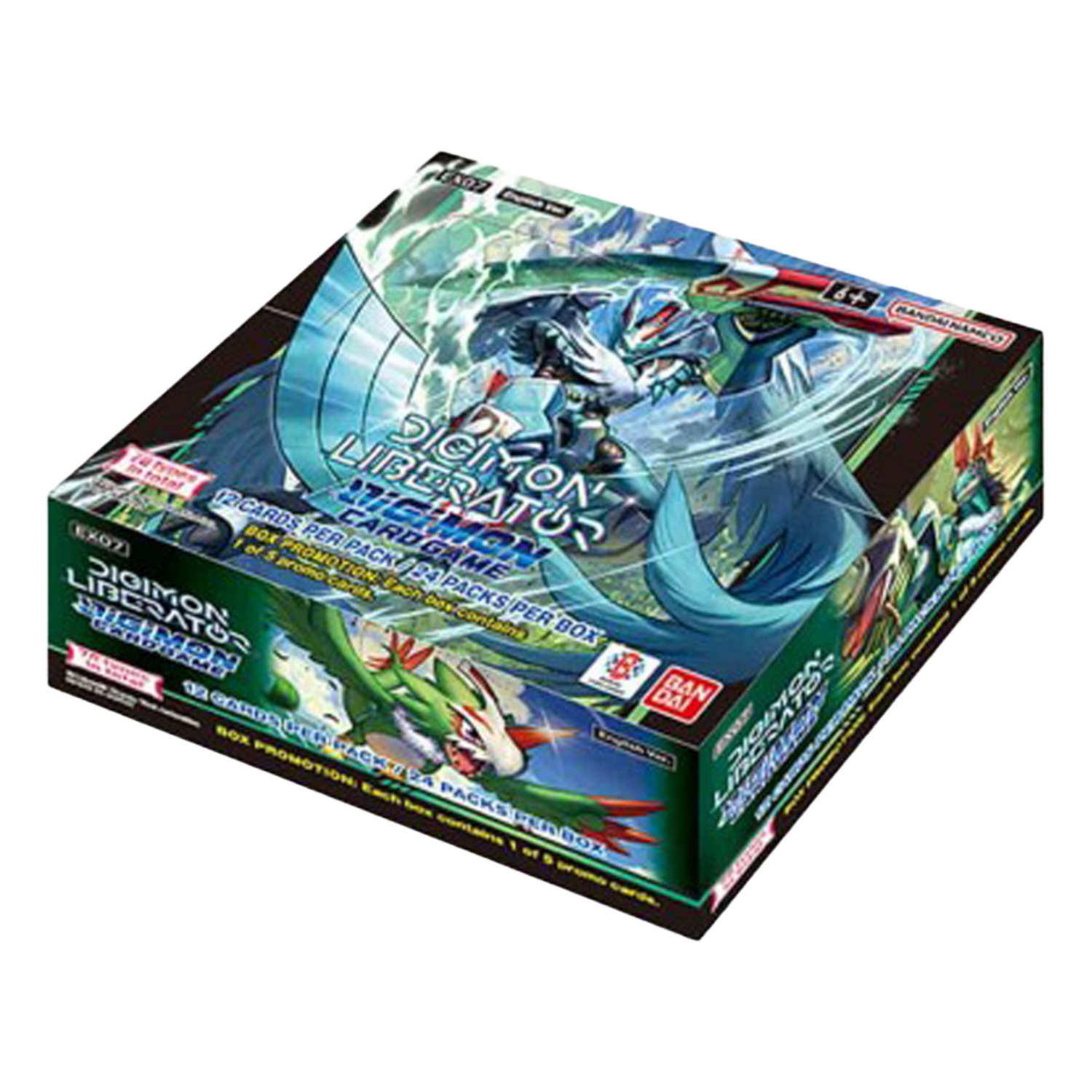 Digimon Liberator EX07 Display 24 Buste (EN)