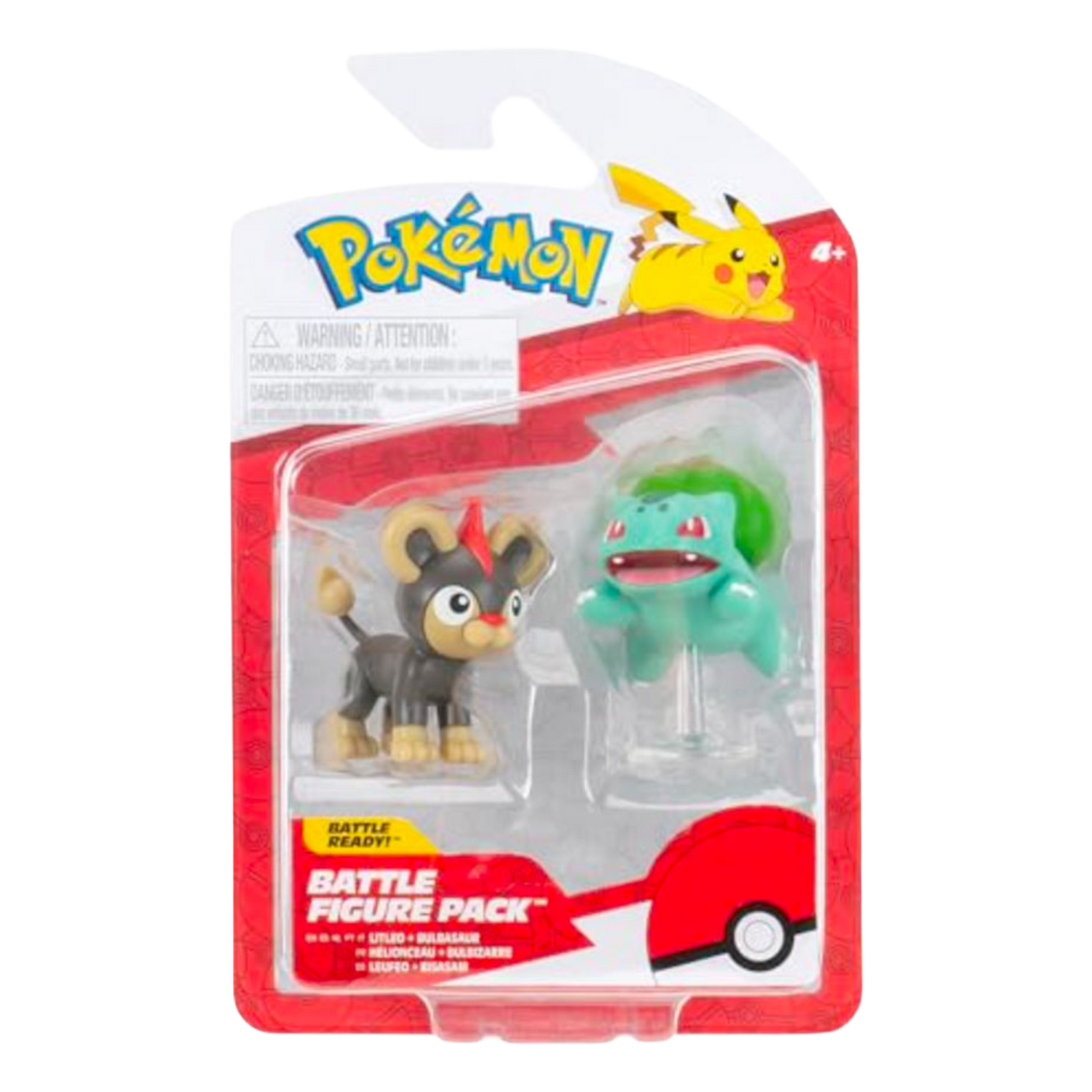 Battle Figure Pack Litleo & Bulbasaur (IT)