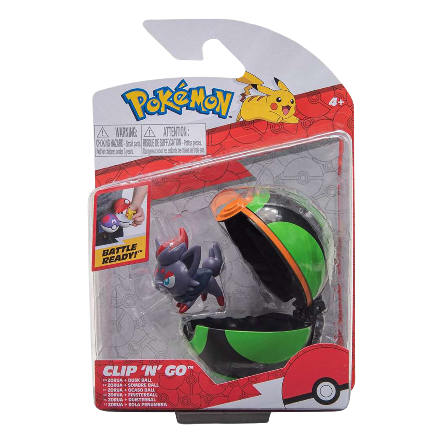 Clip 'N' Go Zorua + Dusk Ball (IT)