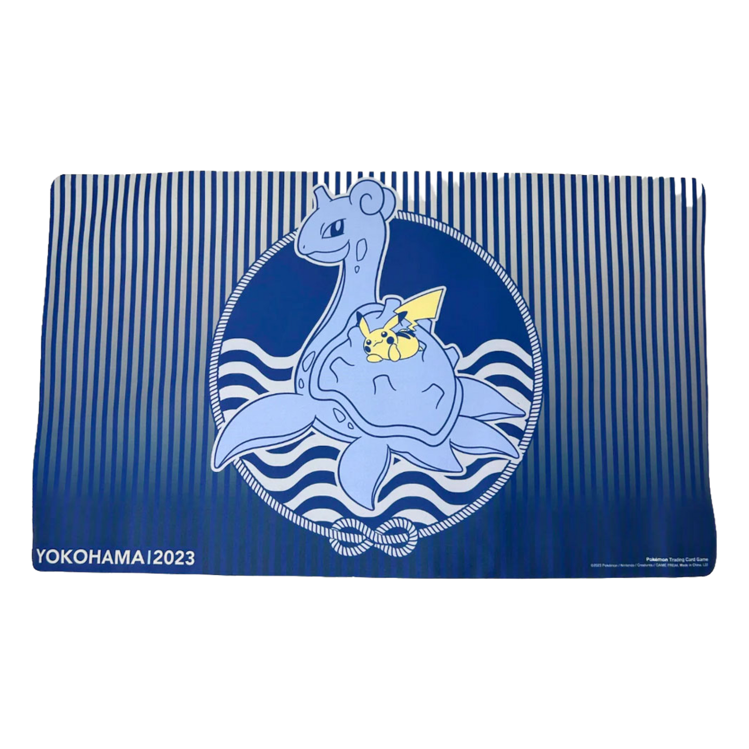 World Championships Yokohama Japan 2023 Playmat Lapras & Pikachu (JP)