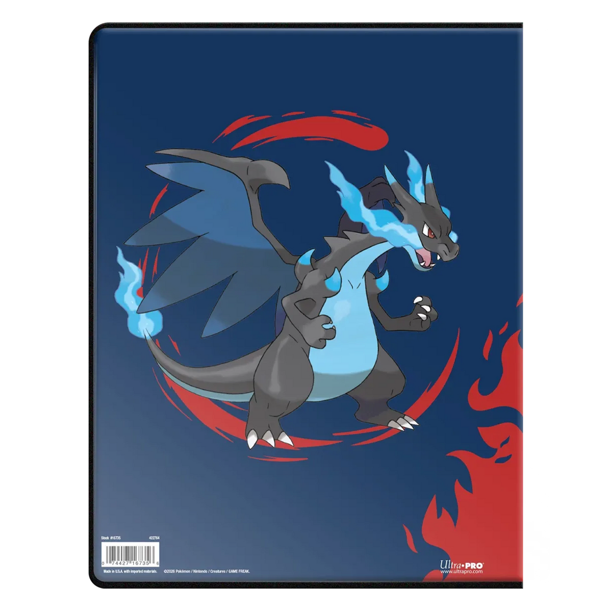 Portfolio 9 Tasche Mega Charizard X e Y (EN)