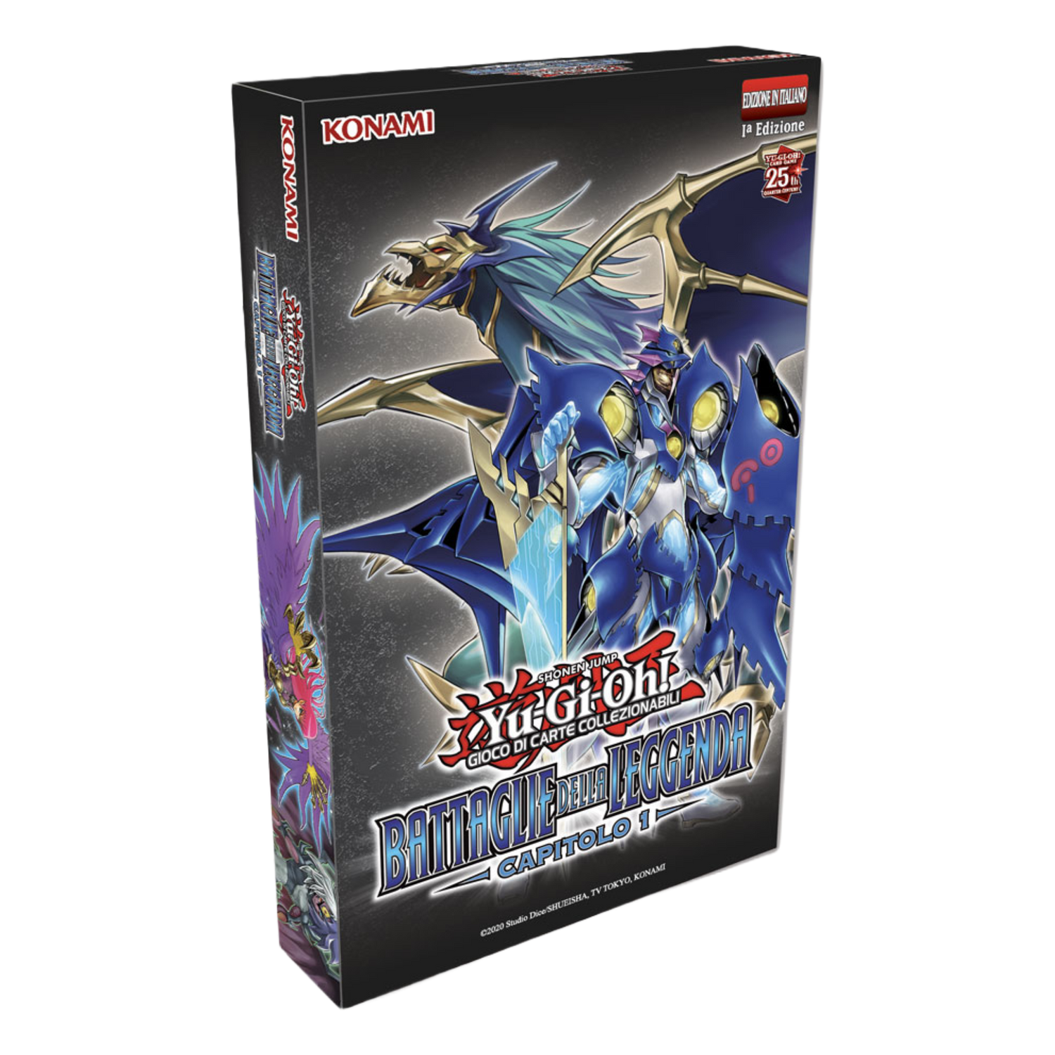 Battaglie della Leggenda: Capitolo 1 BLC1 1a Edizione Confezione con 2 Buste da 18 Carte, 1 Carta Promo e 1 Dado Assortito (IT)