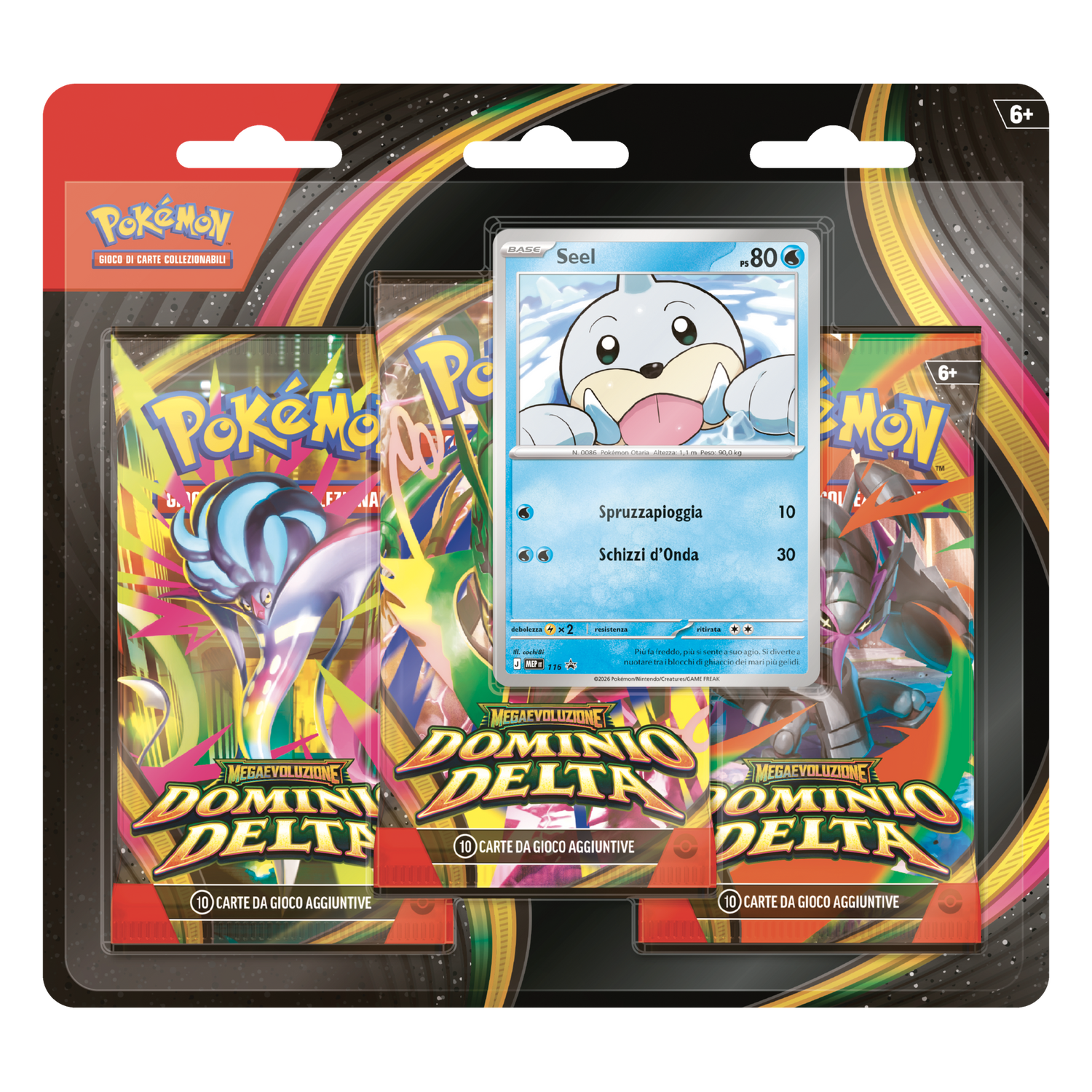 Megaevoluzione Dominio Delta Seel Blister 3 Buste (IT)