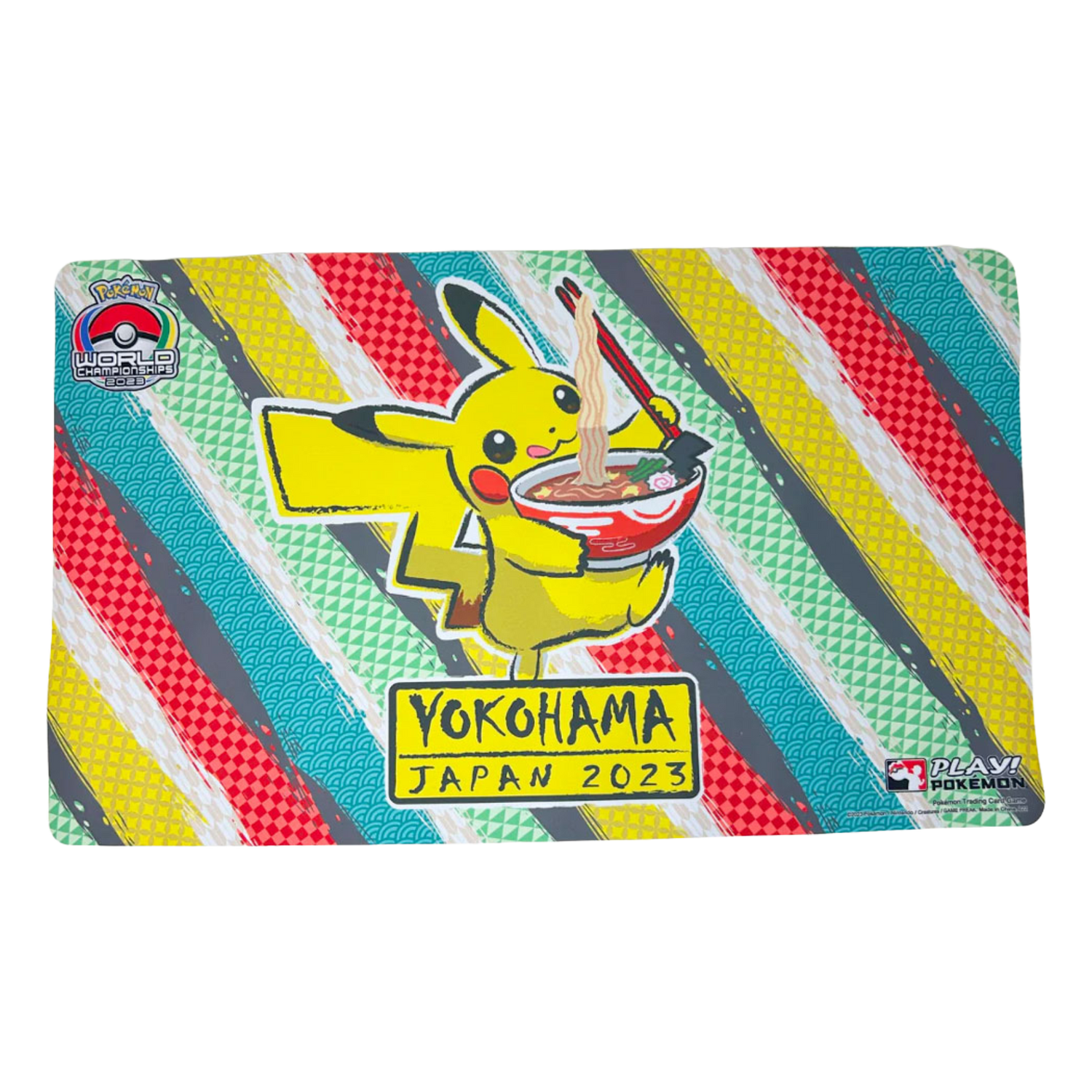 World Championships Yokohama Japan 2023 Playmat Pikachu Ramen (JP)