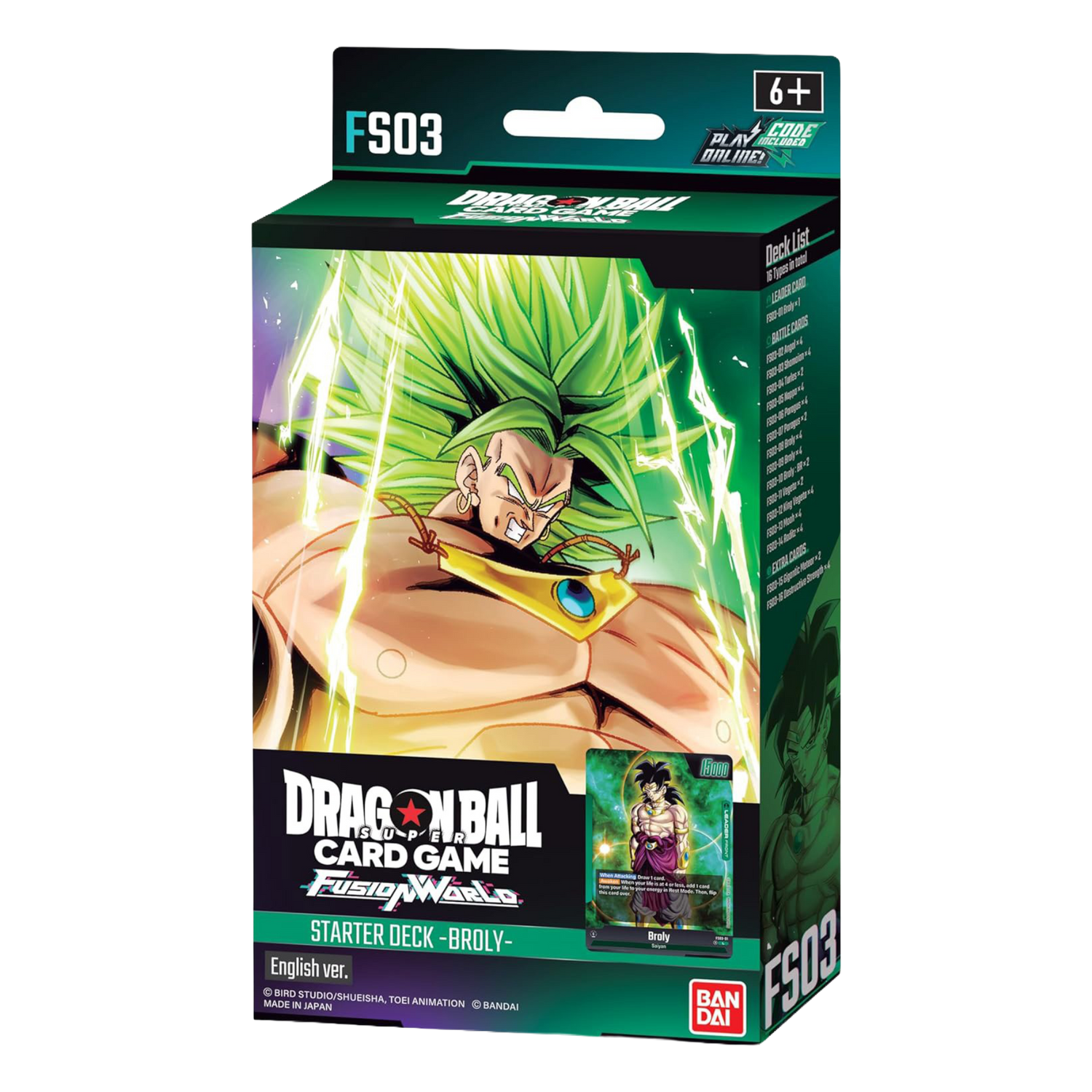 Broly FS03 Starter Deck (EN)