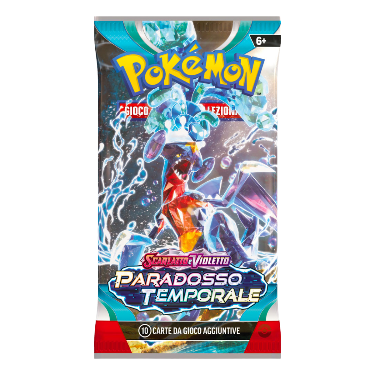 Scarlatto e Violetto Paradosso Temporale PAR Artwork Garchomp Busta 10 Carte (IT)