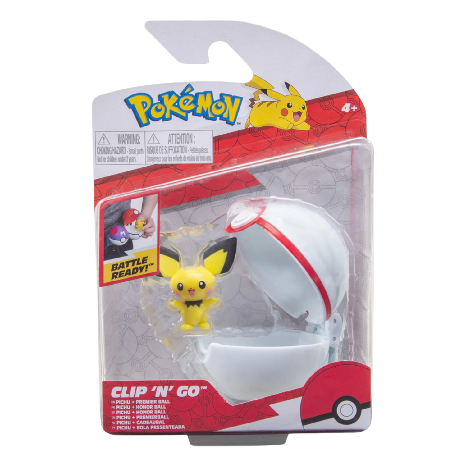 Clip 'N' Go Pichu + Premier Ball (IT)