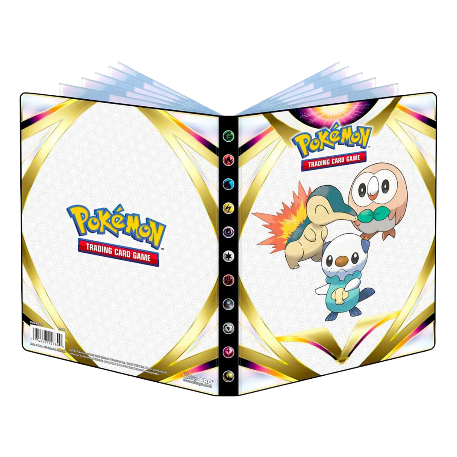 Portfolio 4 Tasche 10 Pagine Spada e Scudo Lucentezza Siderale (EN)