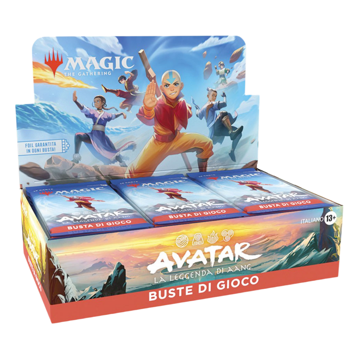 Avatar: La Leggenda di Aang Buste di Gioco Display 30 Buste (IT)