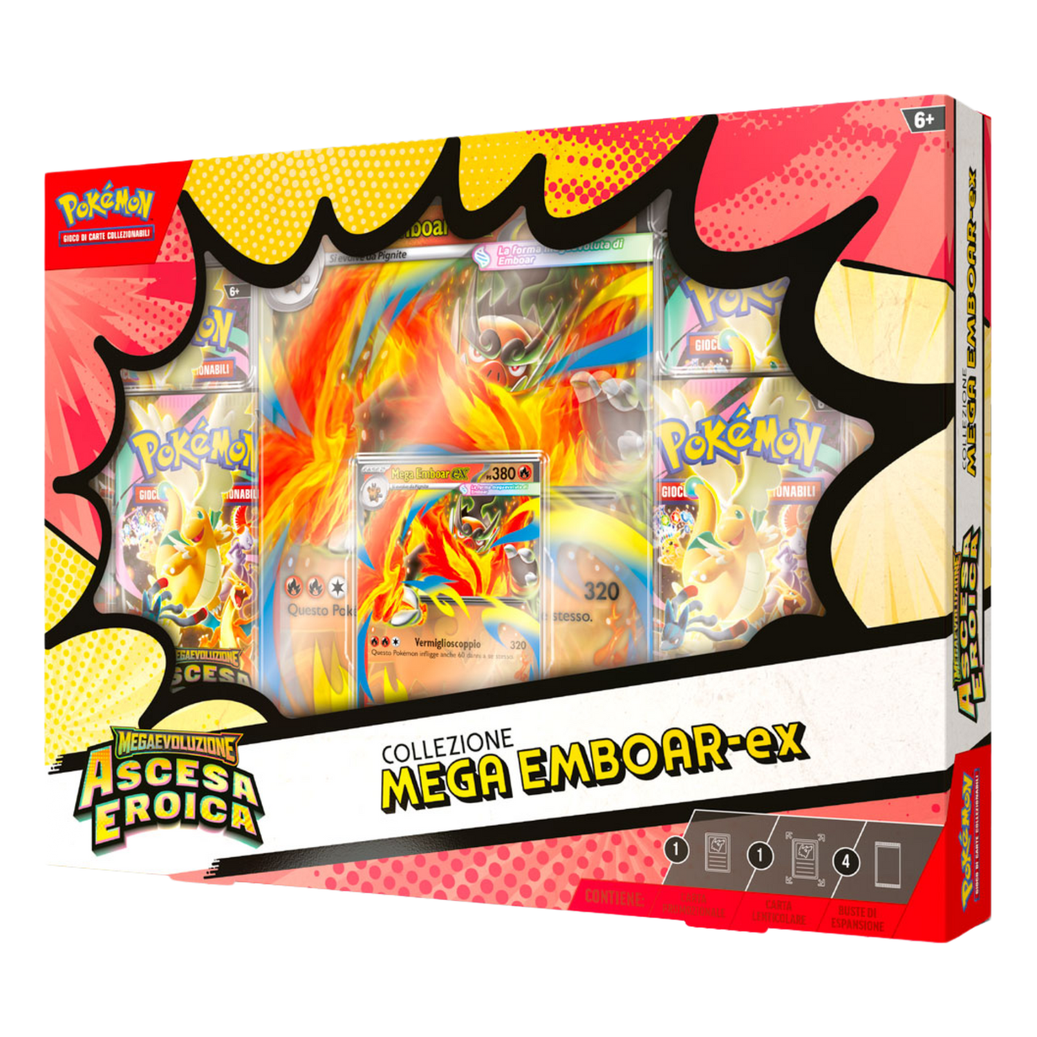 Megaevoluzione Ascesa Eroica ASC Collezione Mega Emboar ex (IT)