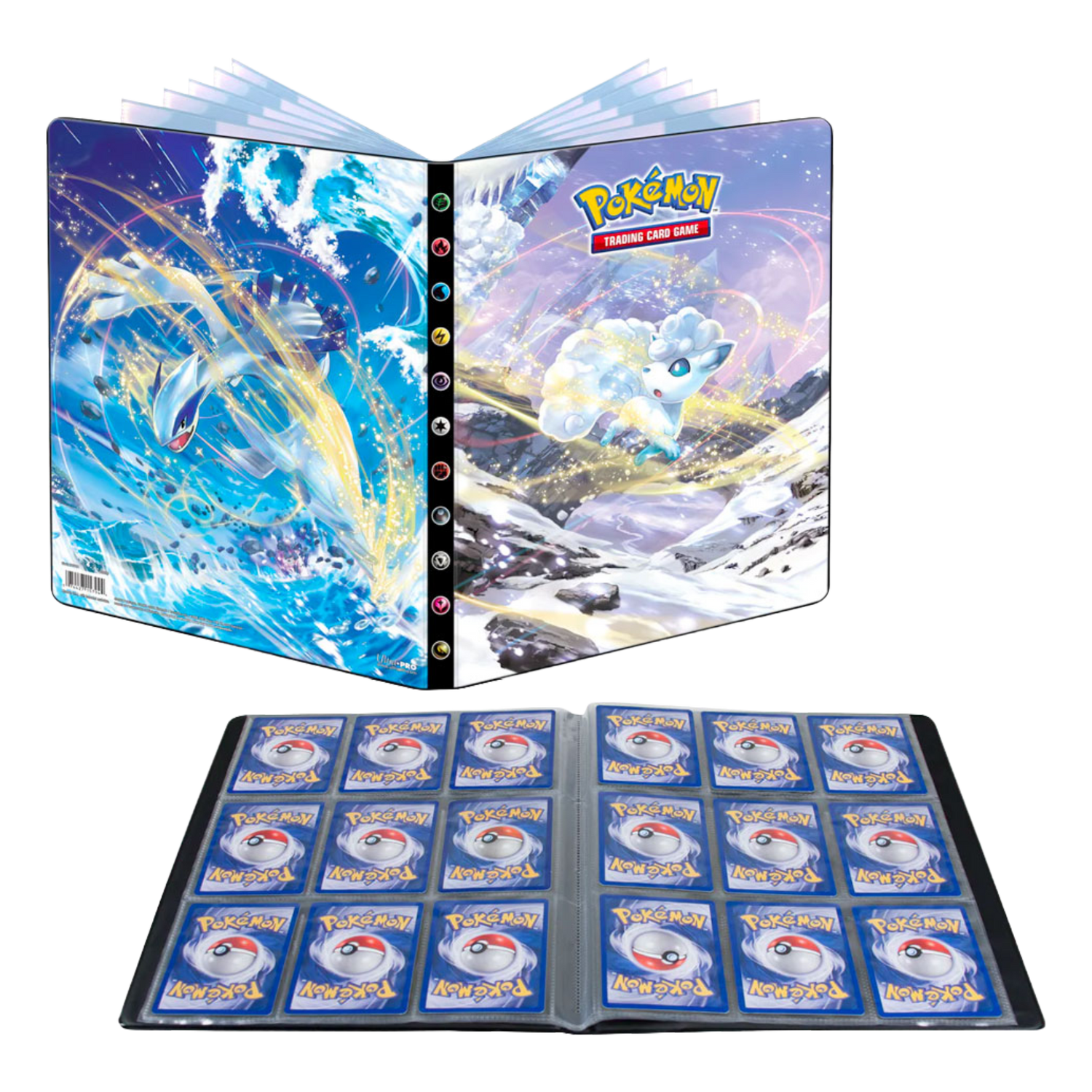 Portfolio 4 Tasche 10 Pagine Spada e Scudo Tempesta Argentata (EN)