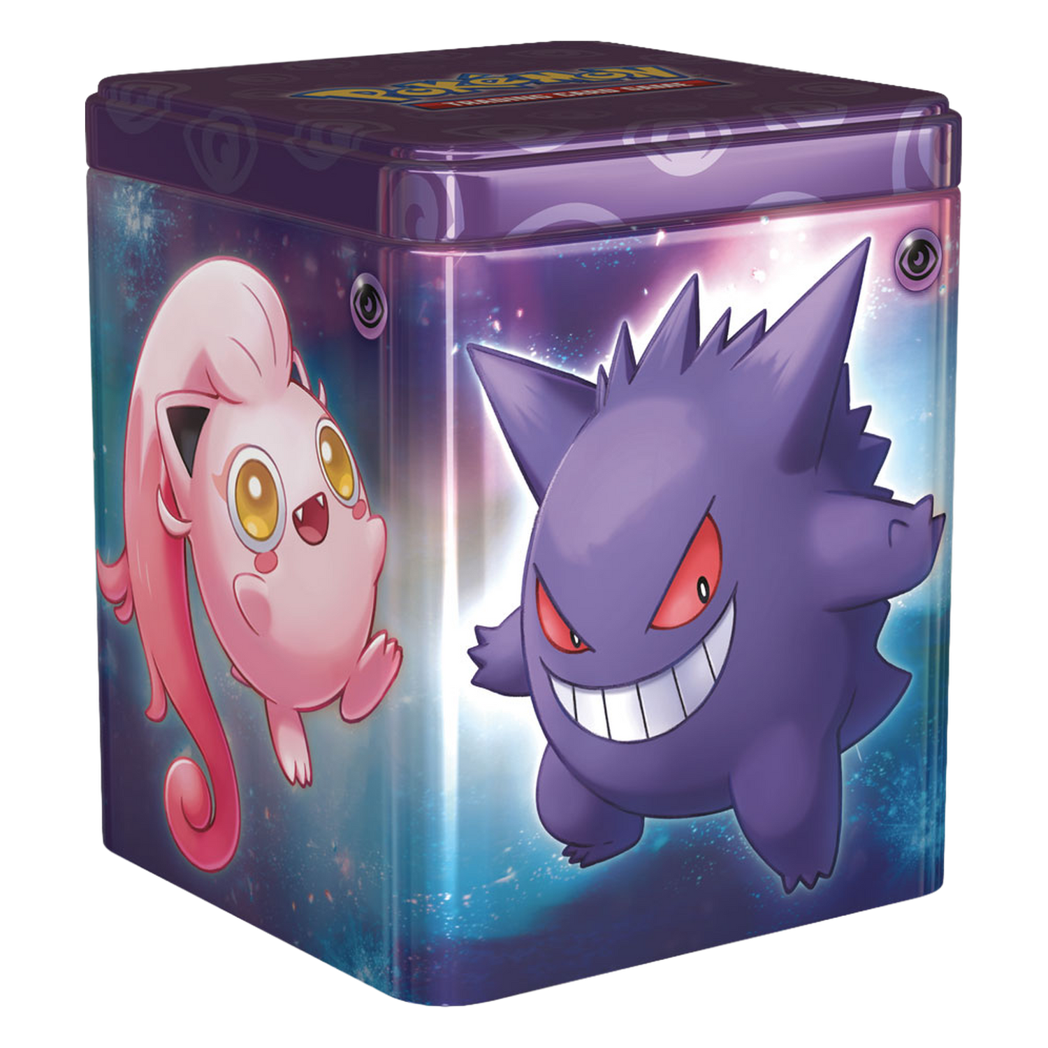 Stacking Tin Tipo Psico (Gengar, Espeon, Ponyta di Galar, Codaurlante) (IT)