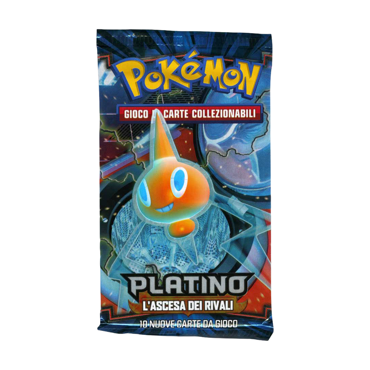 Platino L'Ascesa dei Rivali RR Artwork Rotom Busta 10 Carte (IT)